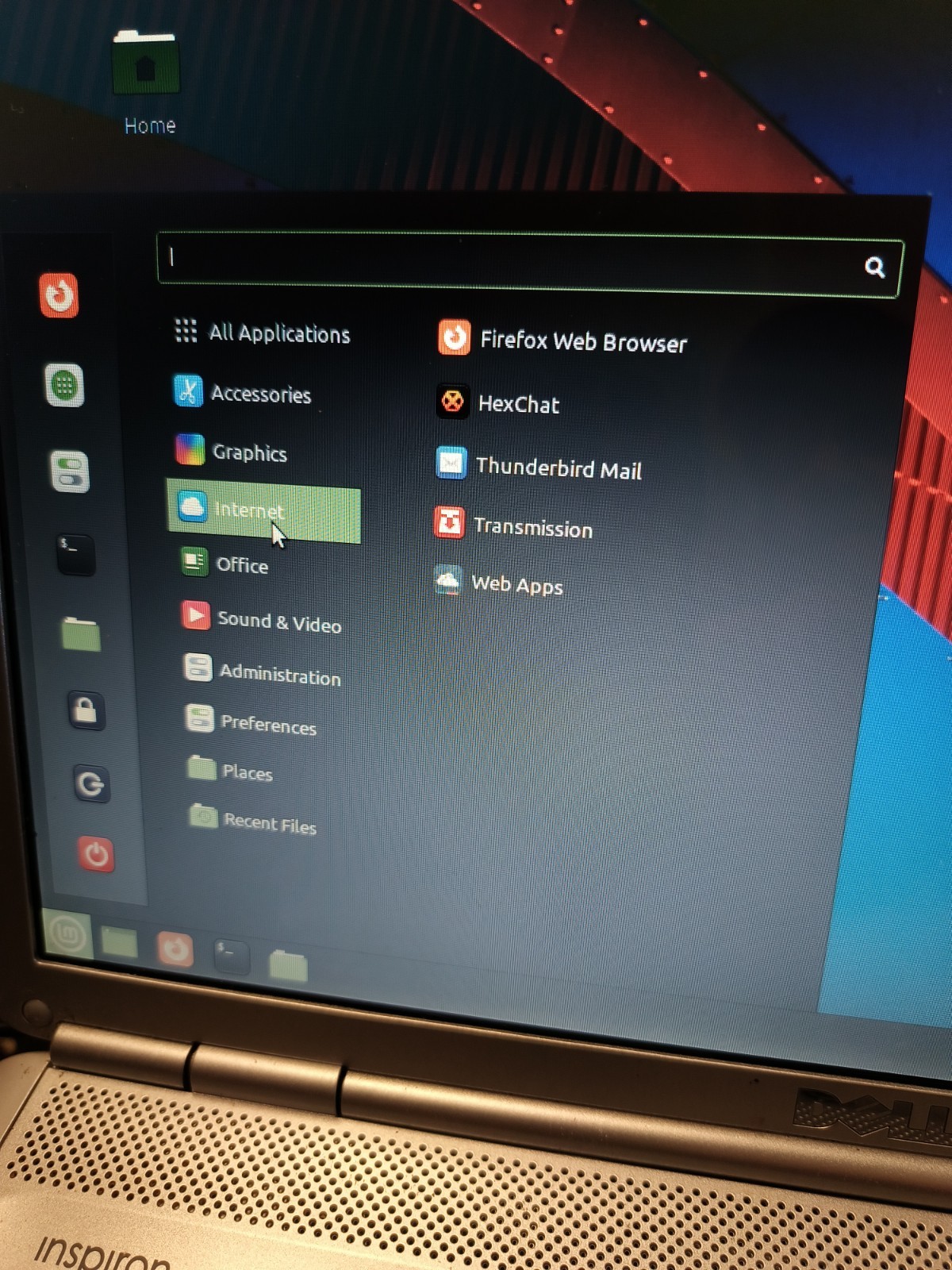 WORKING Dell Inspiron 1525 Laptop @ 2.2GHz, 4GB RAM, 250GB HDD DVD LINUX charger