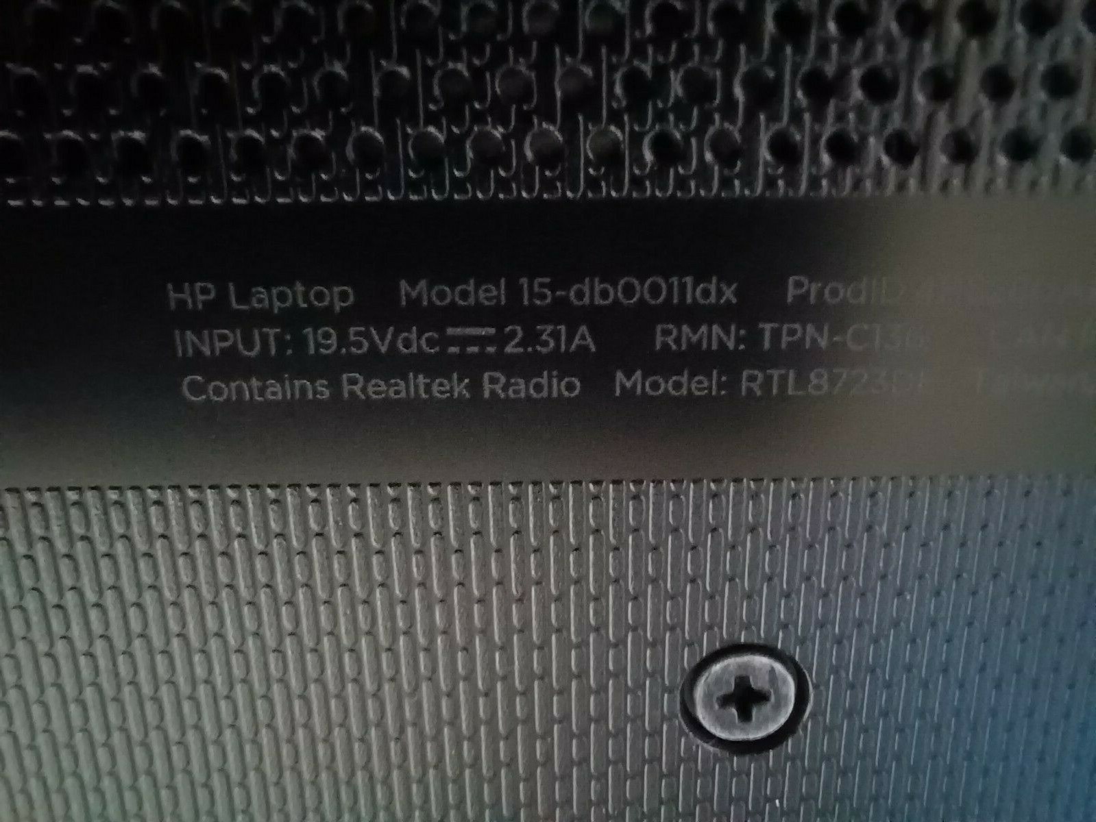 HP 15DB0011DX 15.6 inch (1TB, AMD A6 Dual-Core, 2.60GHz, 4GB) Laptop – Black