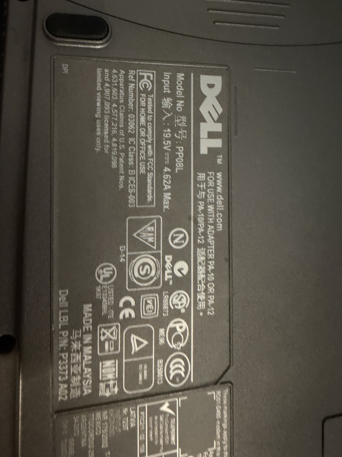 Dell Inspiron 1150 Laptop 14-inch, Intel Celeron 2.6GHz, 2GB RAM, No HDD