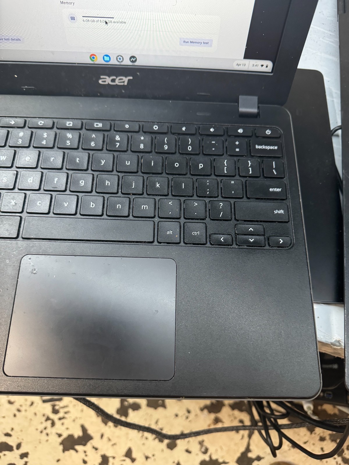 Acer Chromebook N19Q4 Core I3-10110U 8GB RAM 2.10GHz Laptop #5179