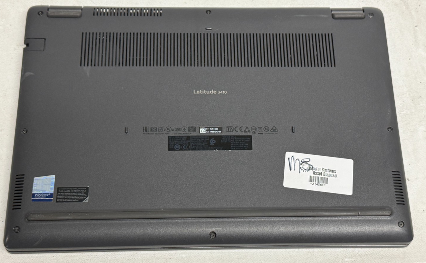Dell Latitude 3410 14″ (i5-10210u 1.60GHz – 16GB RAM – 256GB SSD – Win11Home)
