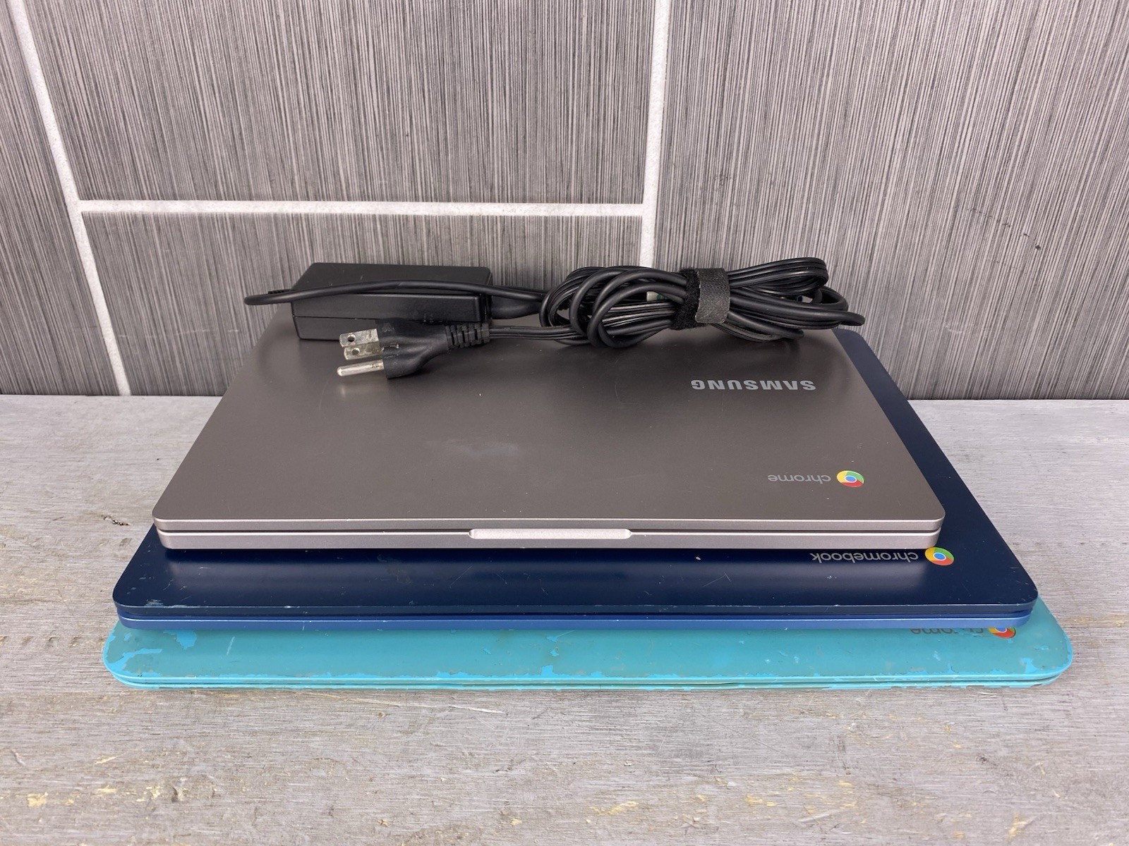 Lot of 3 (AS-IS) Chromebooks| Samsung XE310XBA, HP 14a-ca0130wm, HP 14-q020nr