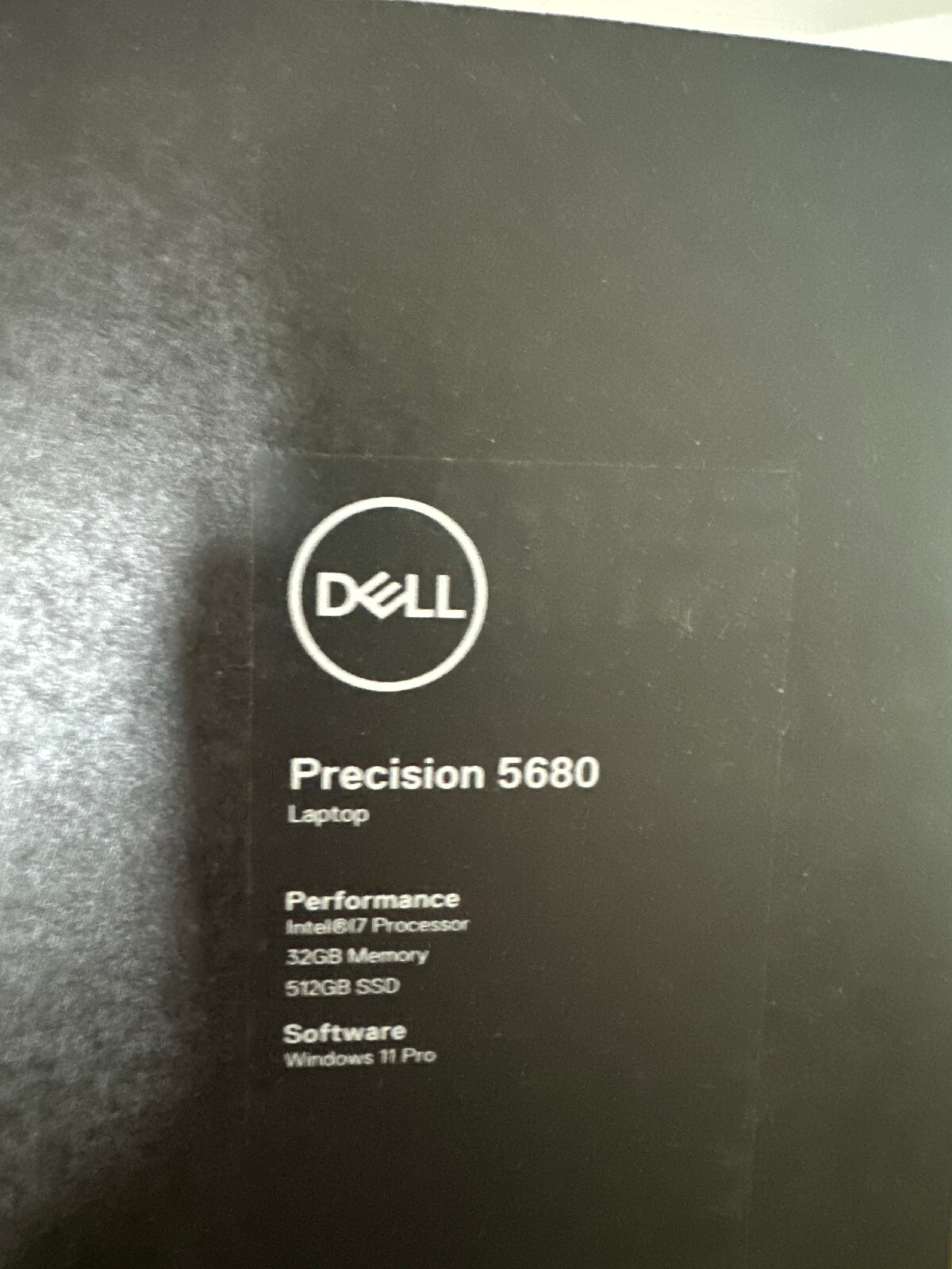 Dell Mobile Precision 5680/i7-13800H/RAM 32GB WIN 11 PRO /NVIDIA RTX A1000 6GB