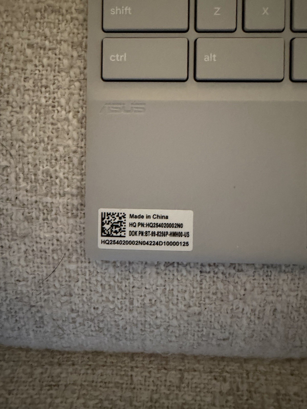 Asus Chromebook Detachable CM3 CM3001DM2 10.5 Touchscreen detachable keyboard