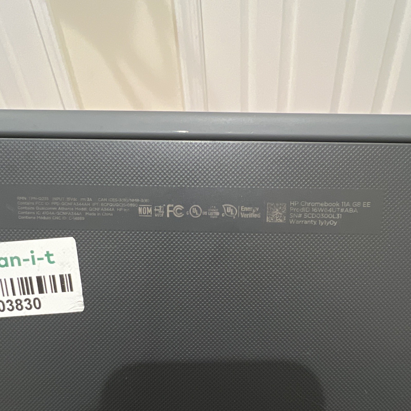 HP Chromebook 11A G8 EE 11.6″ AMD A4 4GB 32GB eMMC Chrome OS Gray