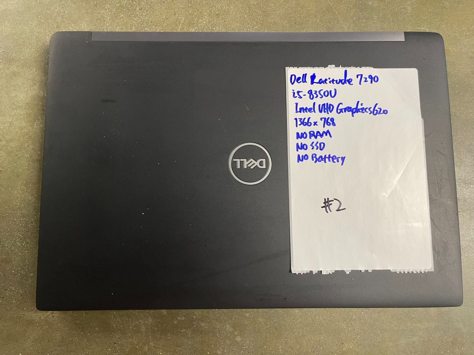 LOTX3 Dell Latitude 7290 12.5″ i5-8350U Laptop MOTHERBOARD SCREEN KEYBOARD