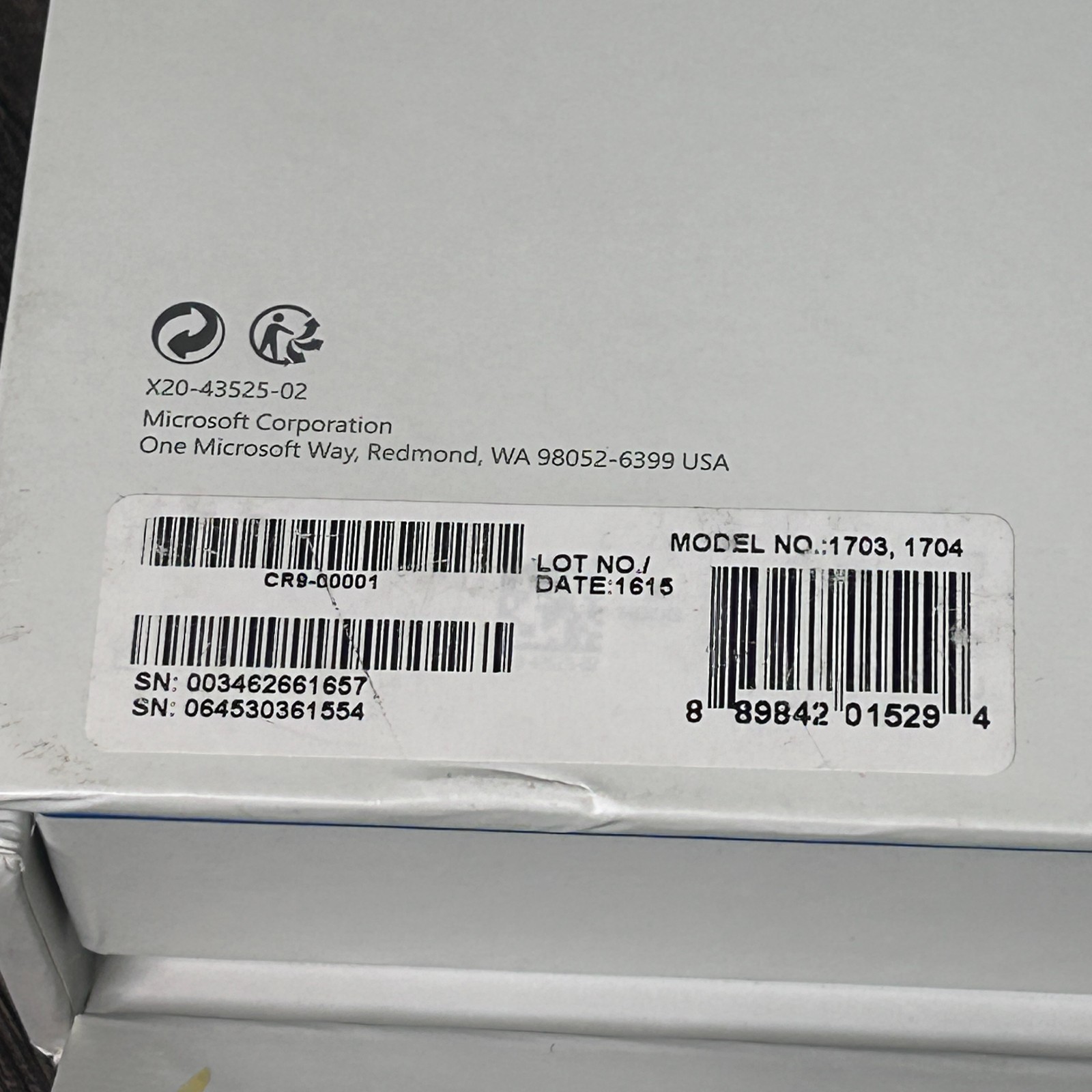 MICROSOFT Surface Book 1st Gen Original Box 1703 1704 AS IS 4880