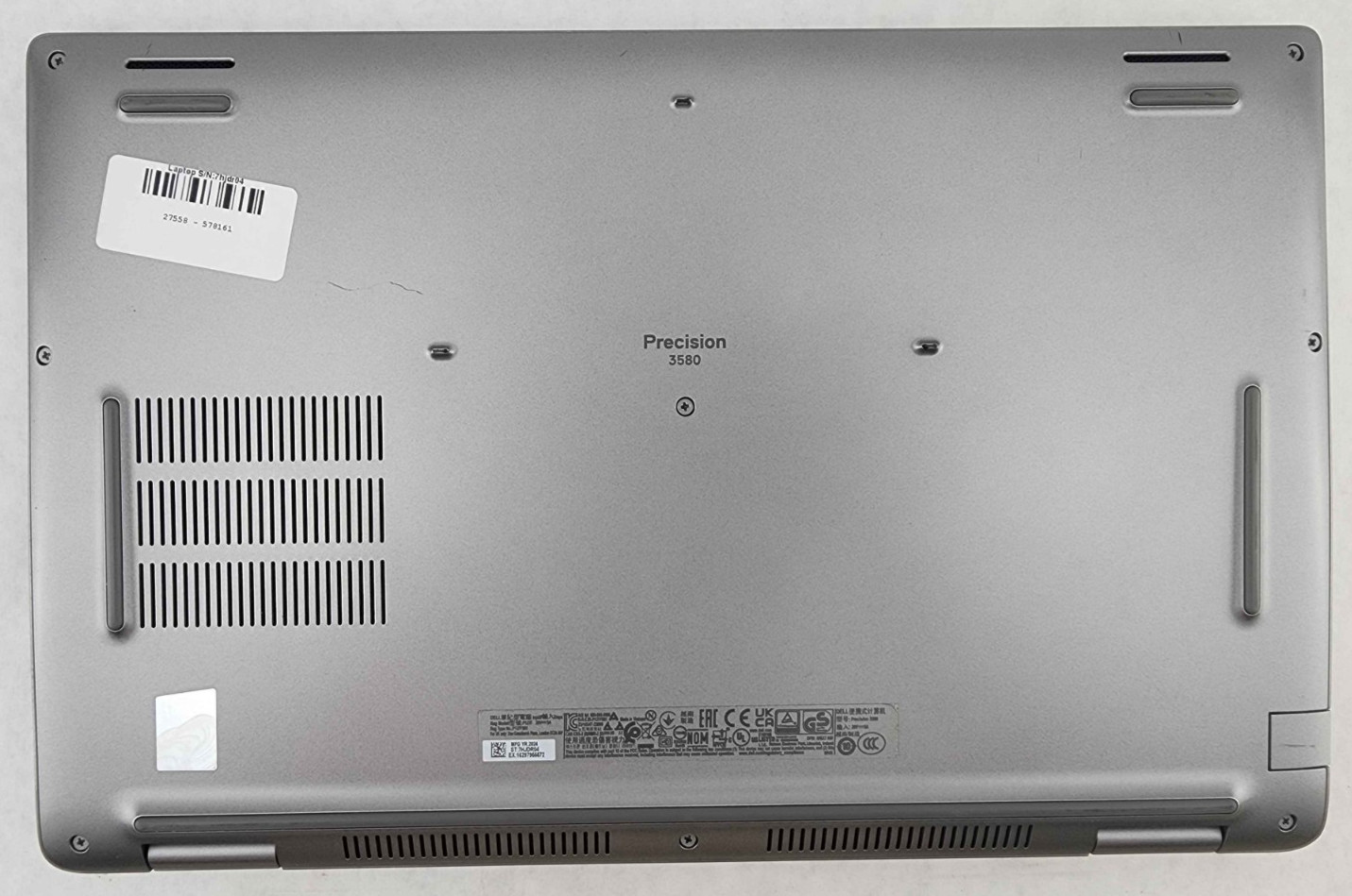 Dell Precision 3580 i7-1355U 16GB RAM 512GB SSD No OS