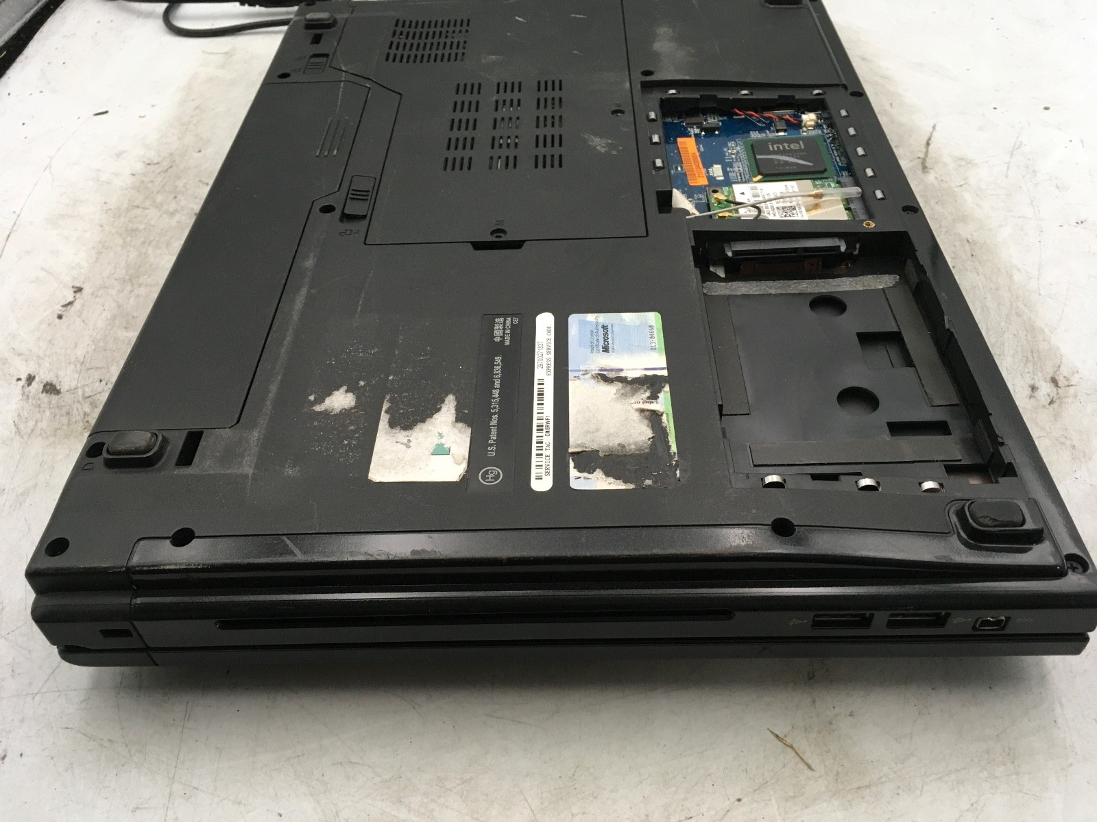 DELL VOSTRO 1510 – BOOTS TO BIOS – INTEL CORE 2 DUO – 4GB RAM – READ DESCRIP -BB