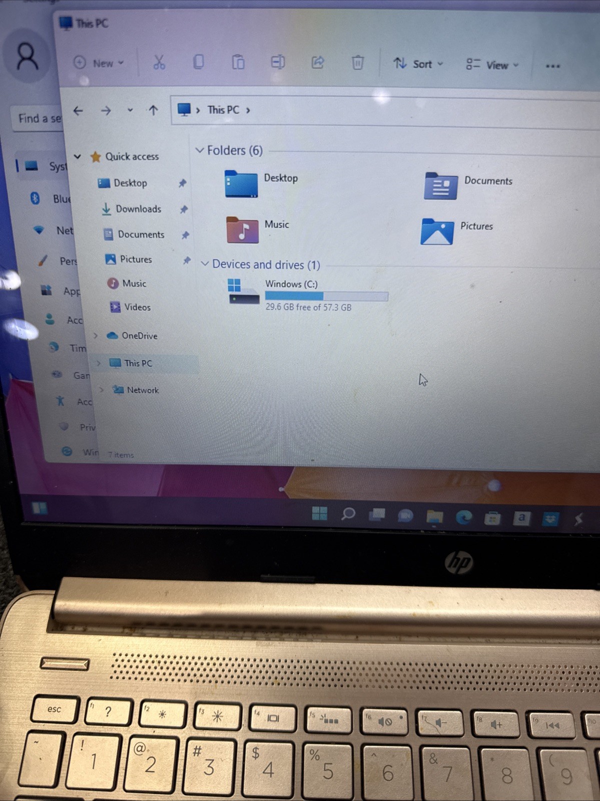 HP Notebook 14-cf1013ds 14″ Pentium Gold 5405U 4GB 64GB eMMC W11H