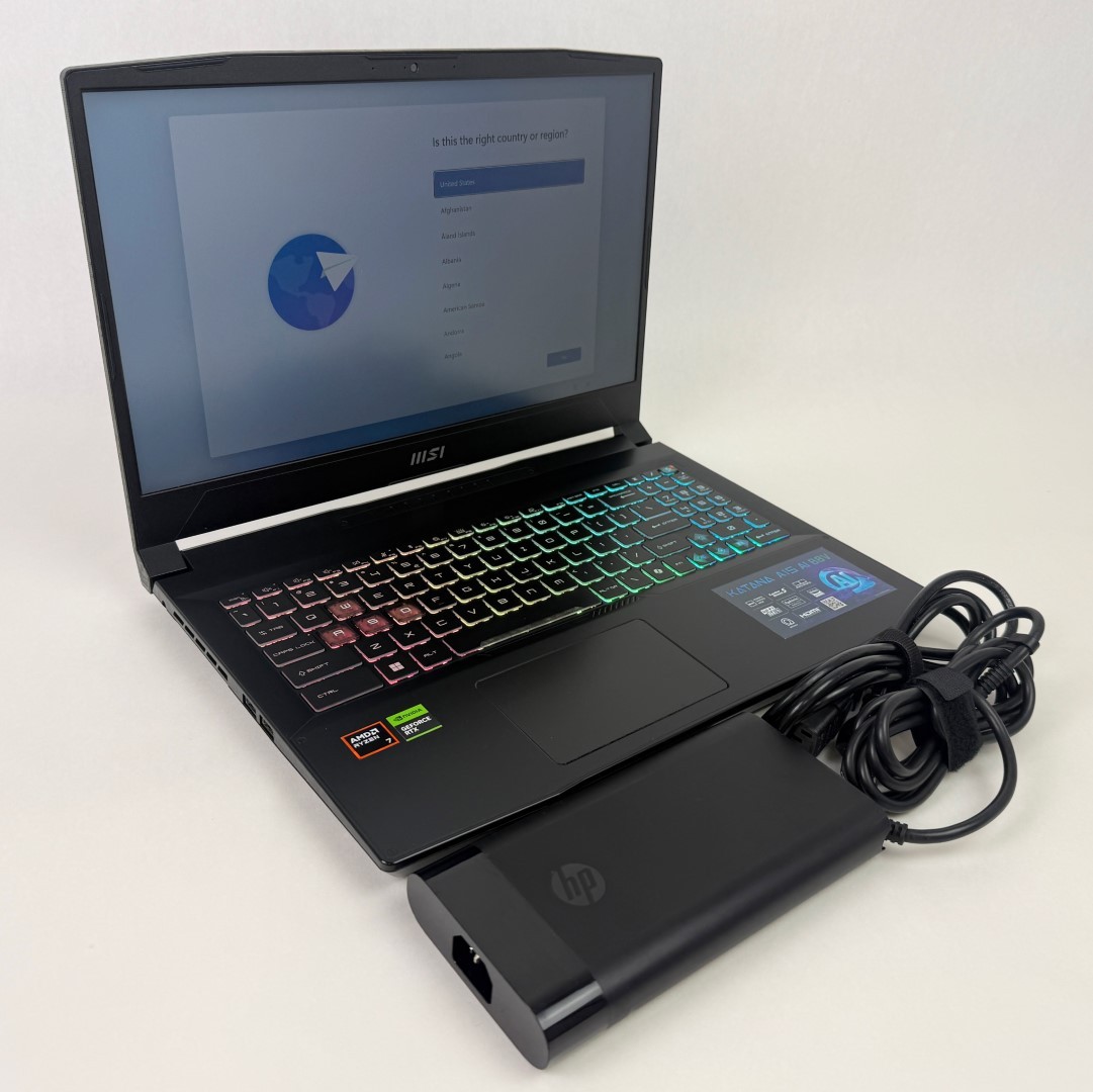 MSI Katana A15 AI 15.6″ FHD 144Hz Ryzen 7 8845HS 16GB 1TB SSD RTX 4060 W11H