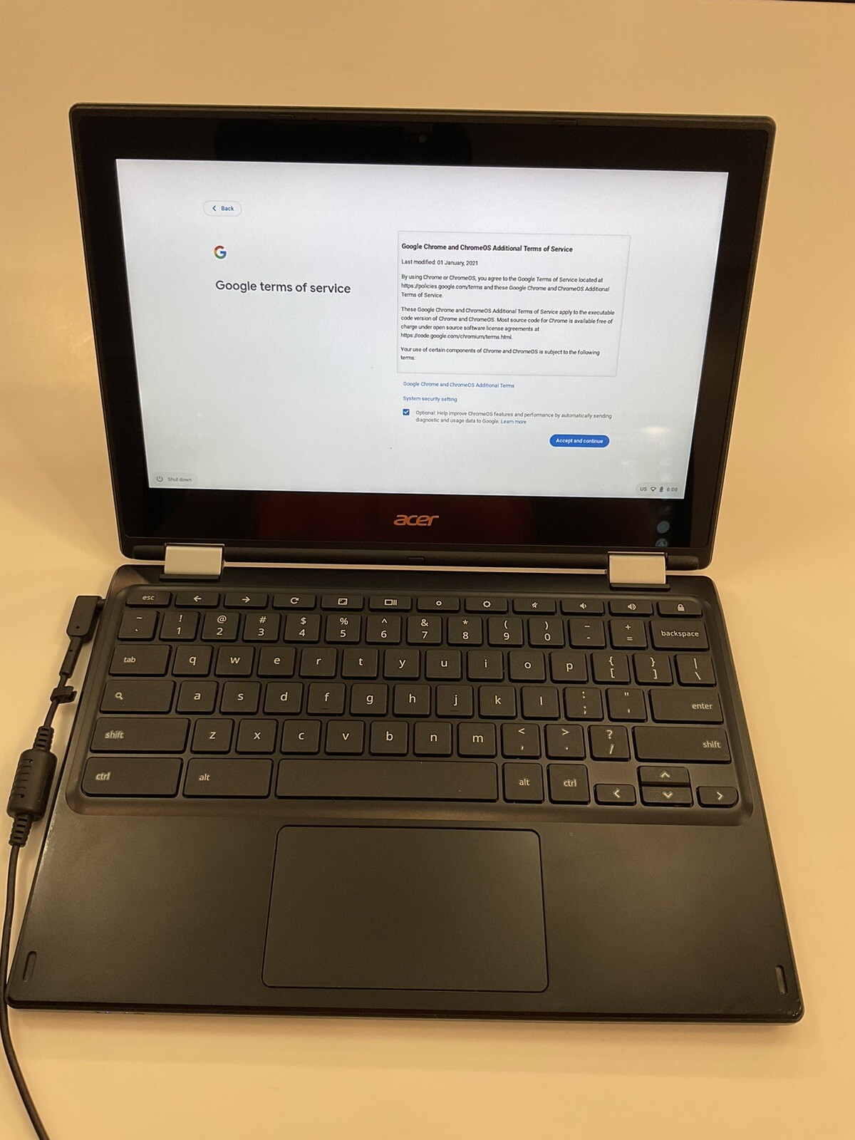 Acer Chromebook 2 In 1 Laptop R11 C738T-N15Q8