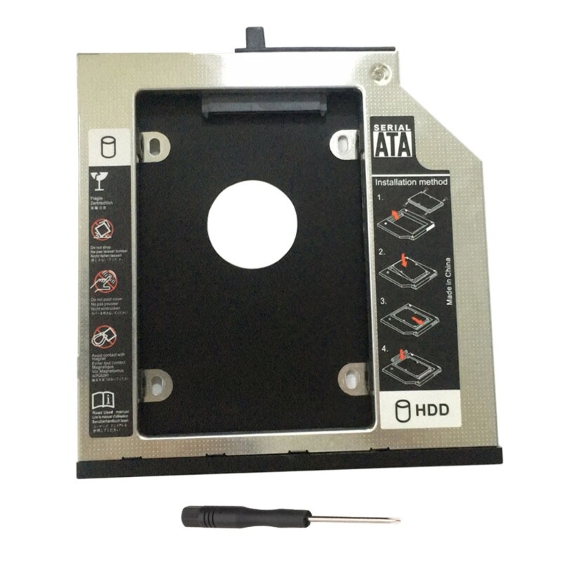 No Tools Needed 2.5 Inch SSD SSD Caddy for ThinkPad T500 W500 Series