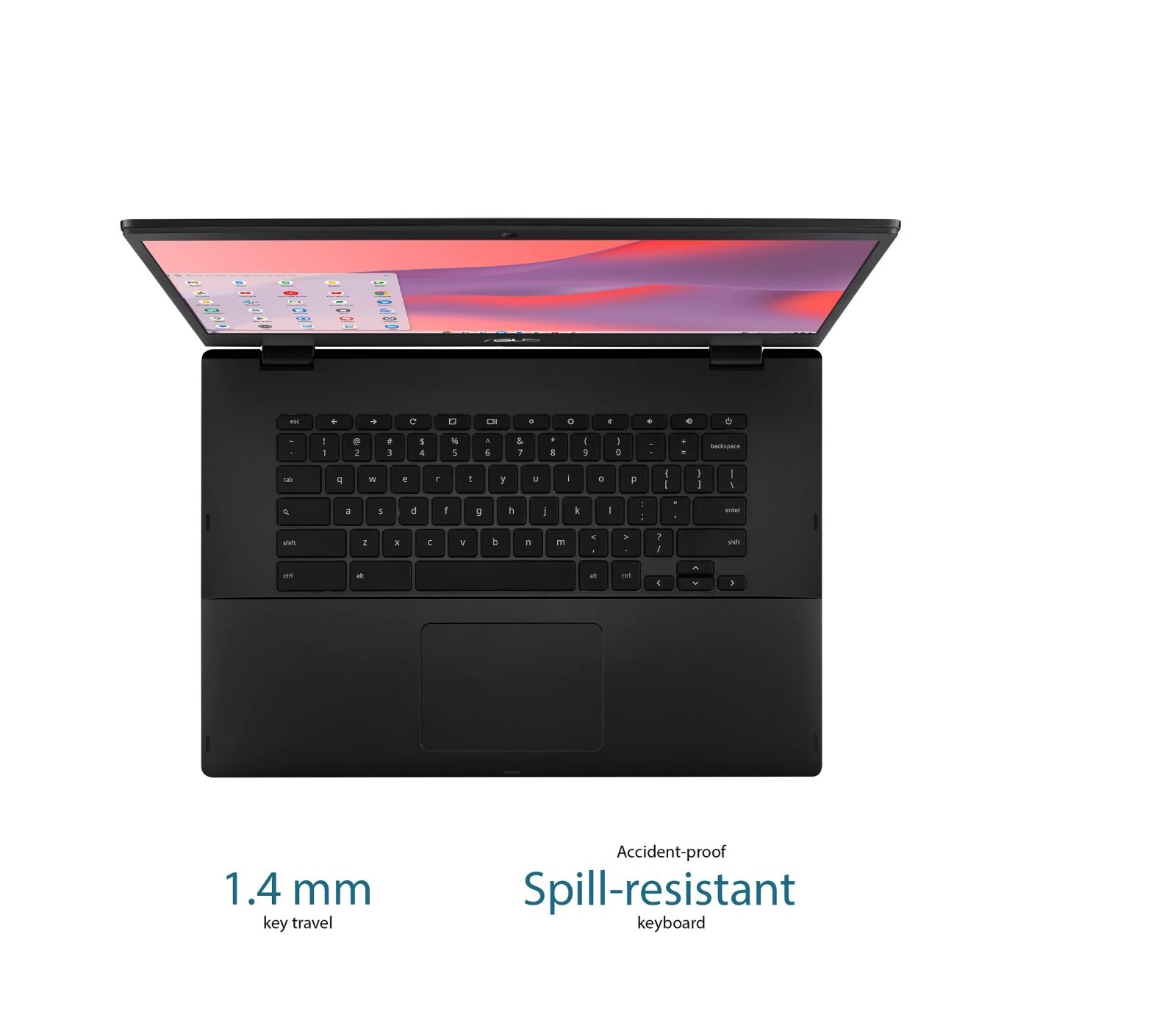 ASUS Chromebook CX1500CN, 15.6″ FHD, Intel Celeron N3350, 4GB RAM, 64GB eMMC