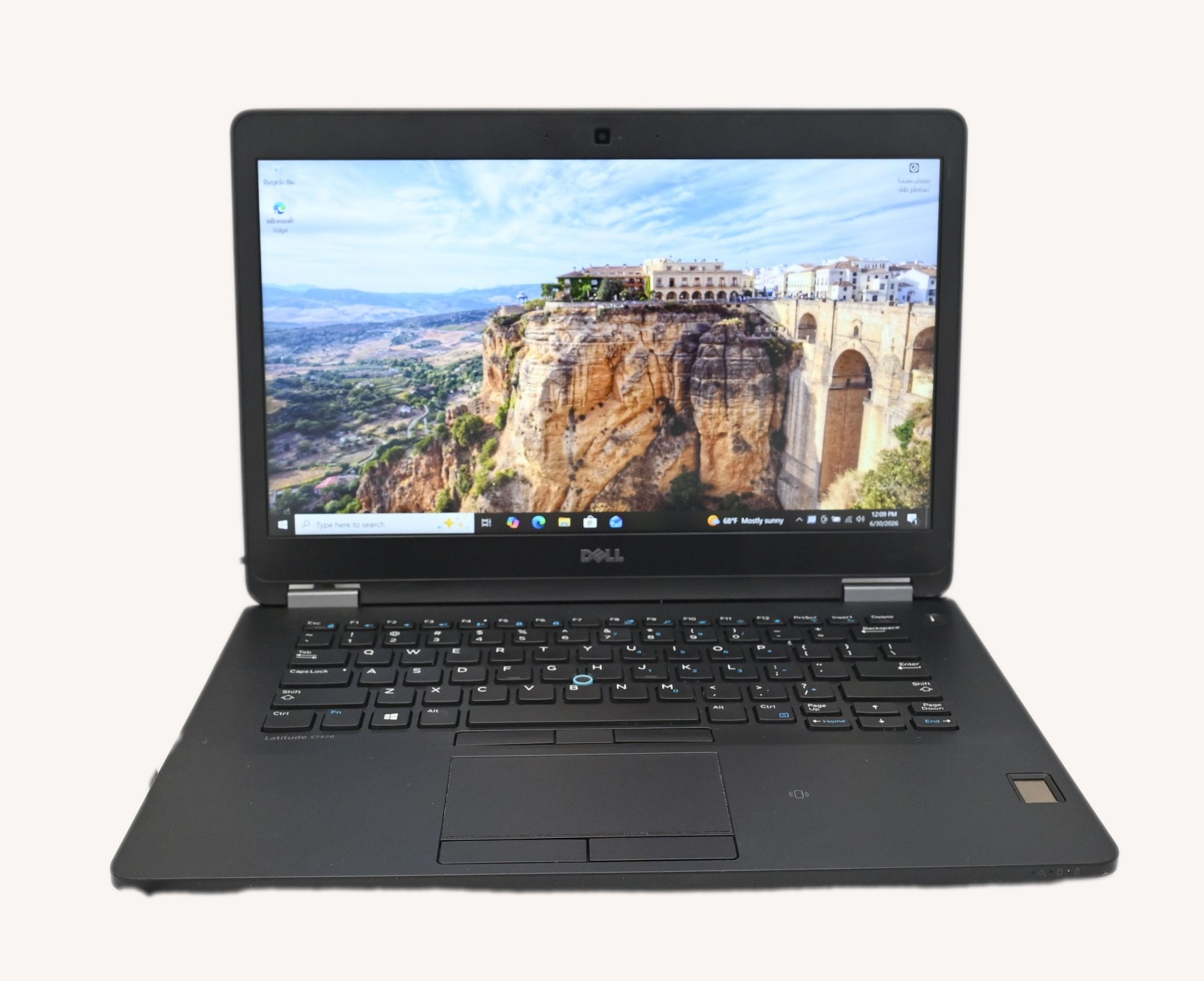 Dell Latitude E7470 i7-6600U 2.6GHz 16GB RAM 128GB SSD – Win 10 Pro BH: 96.5%