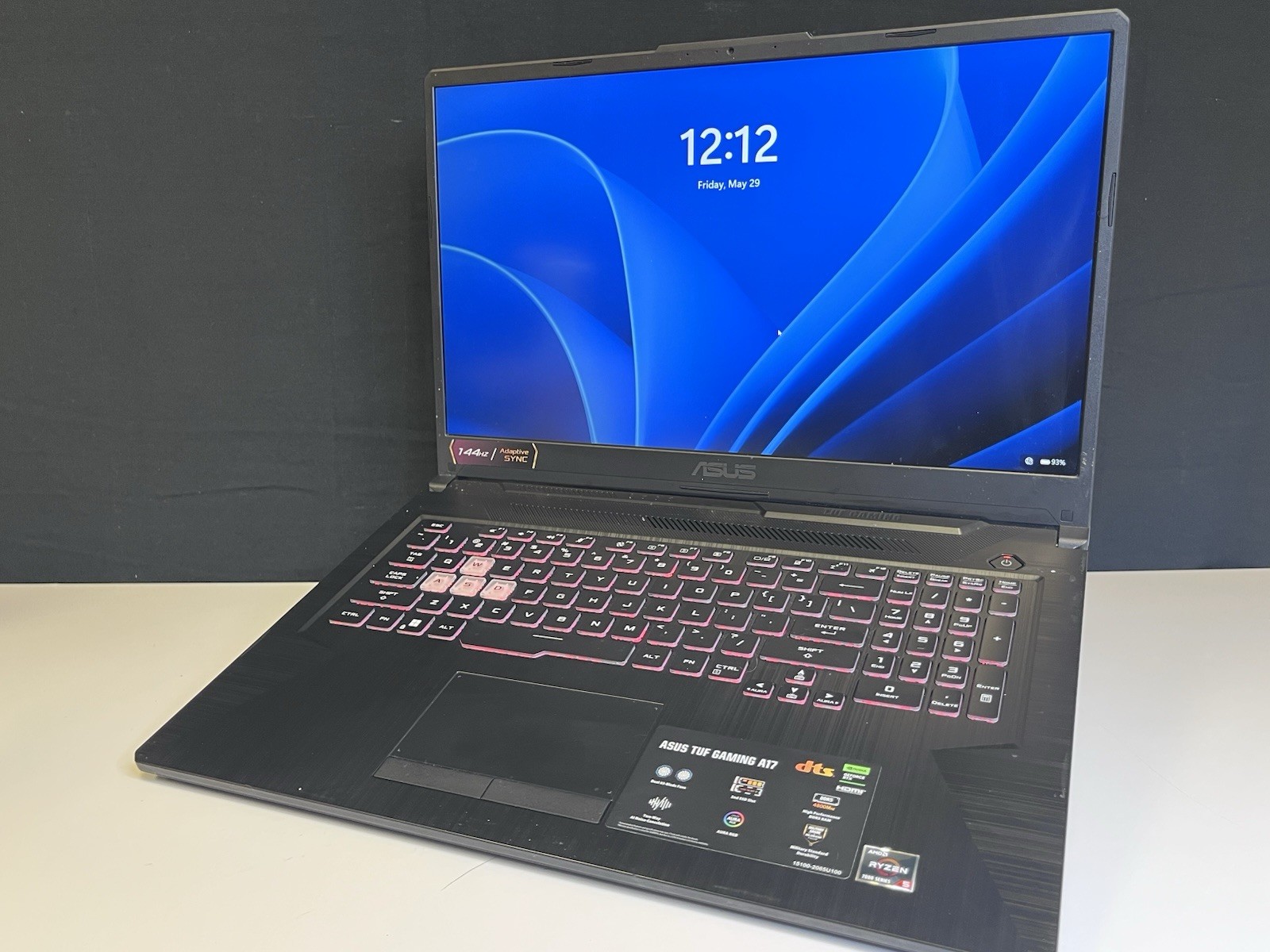 ASUS TUF Gaming A17 17.3″ (512GB, AMD Ryzen 5, 3.00 GHz, 8GB) Laptop – Black…