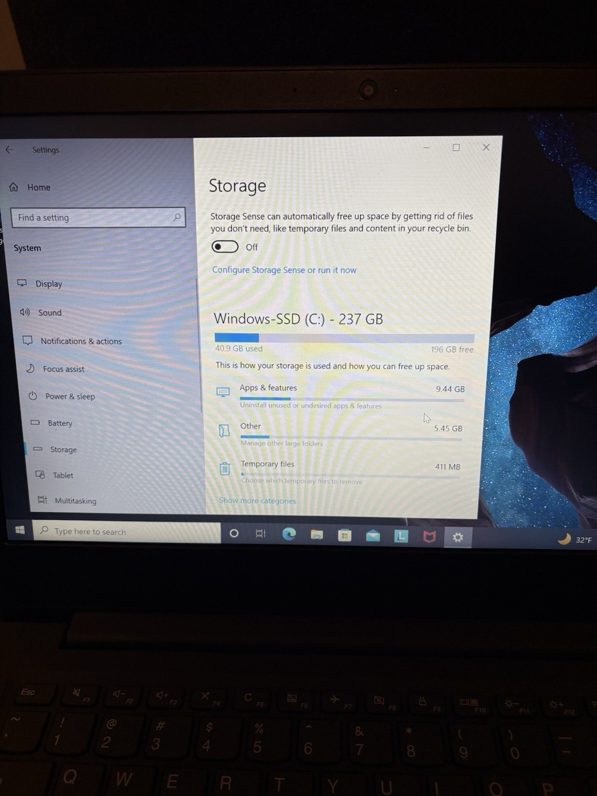 Lenovo 82C4 Laptop Core i5-1035G1 1.00GHz 8GB RAM 256GB SSD Windows 10 Pro