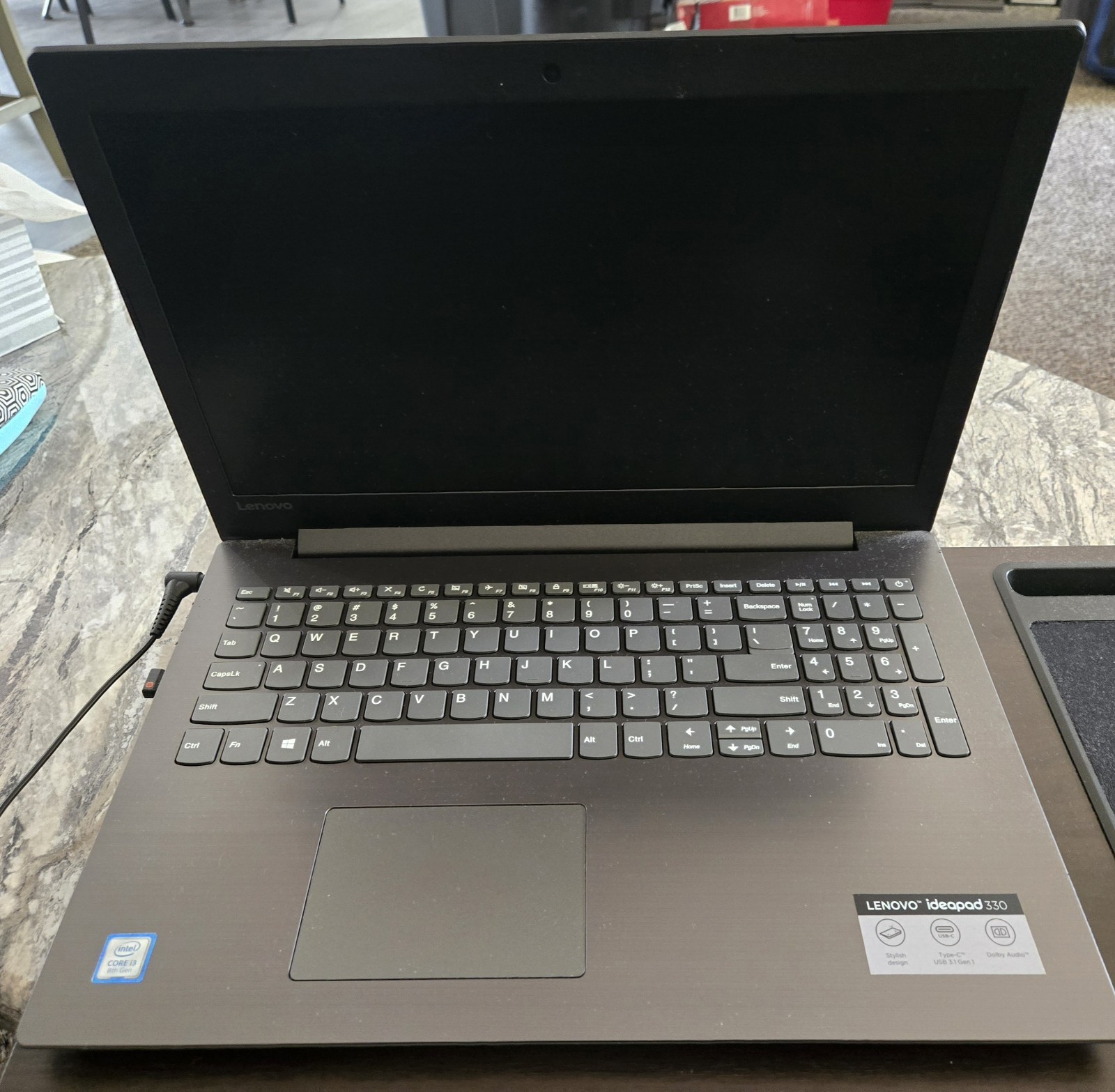 Lenovo IdeaPad 1 15.6” (256GB 2.4GHz 8GB RAM) Laptop (82VG00BJUS)