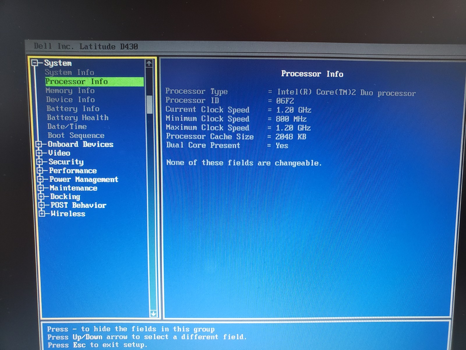 Vintage Dell Latitude D430 Laptop C2D 1.2GHz. 1.5GB 80GB 12″ 1280×800 WinXP