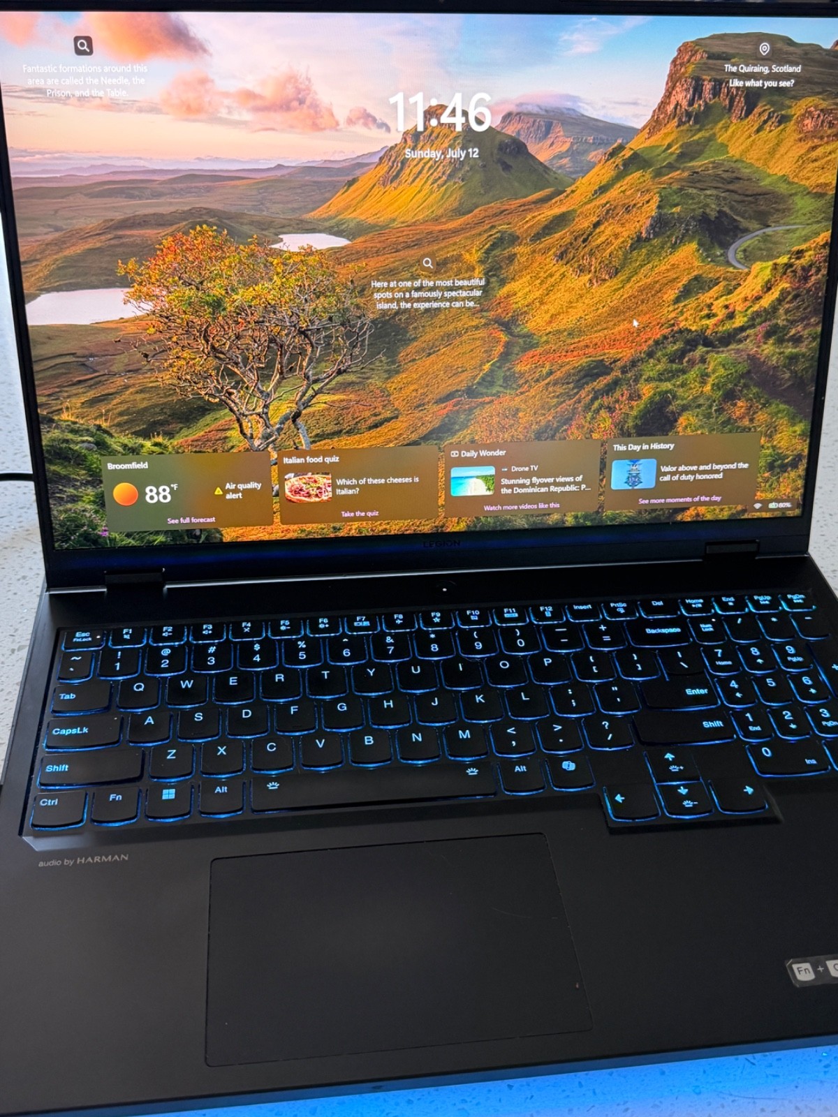 Lenovo Legion Pro 7 Gen 9 intel i9-14900HX 32GB DDR5 16″ HDR QHD NVIDIA 4080 1TB
