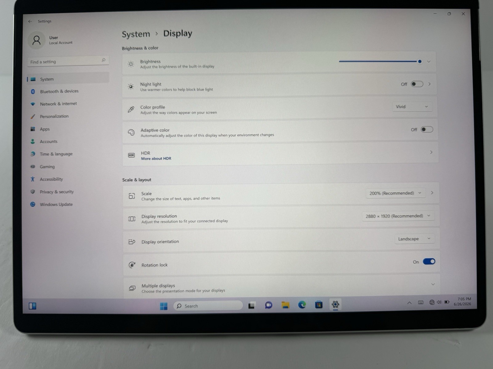 Microsoft Surface Pro 8 (1982) i5-1145G7 – 16GB RAM – 256GB 120Hz – Win 11 Pro