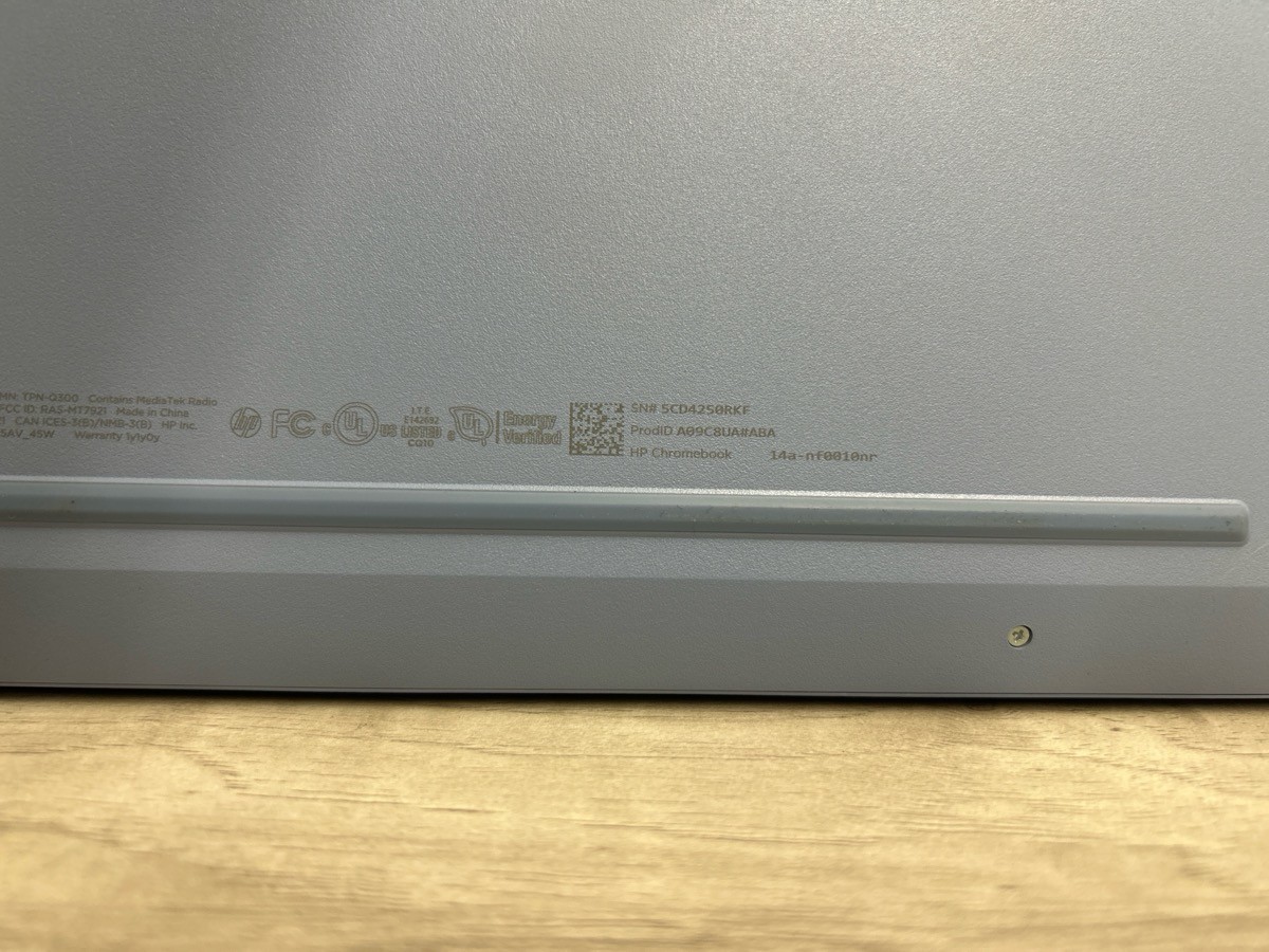 HP Chromebook 14A-NF0016NR Intel N100 4GB 64GB ChromeOS (PO1024518)