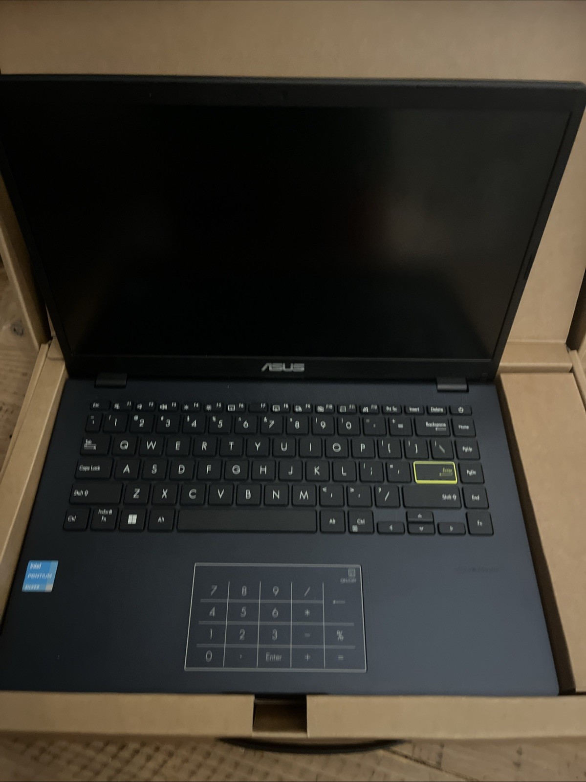 Asus Computer Model E410M 14 Laptop black charger included