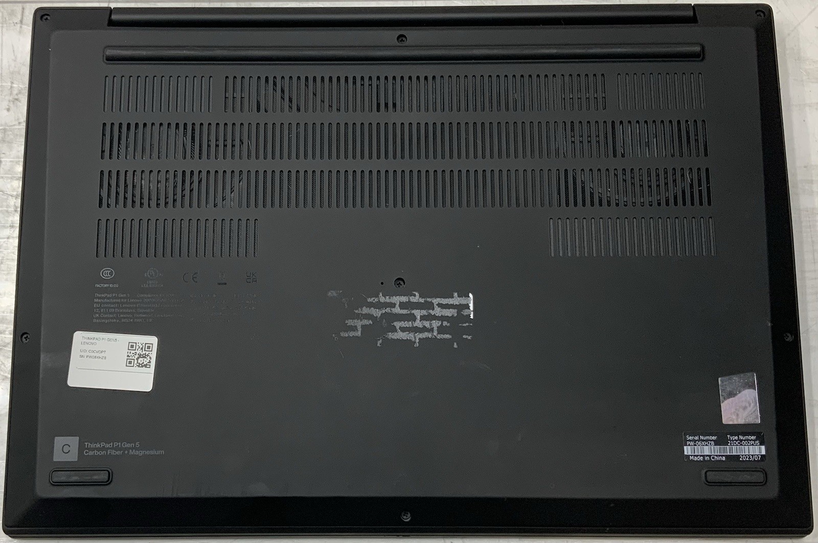Lenovo ThinkPad P1 Gen 5 16″ i7-12700H, 32GB Ram, 1TB SSD, NVIDIA RTX A2000 8GB