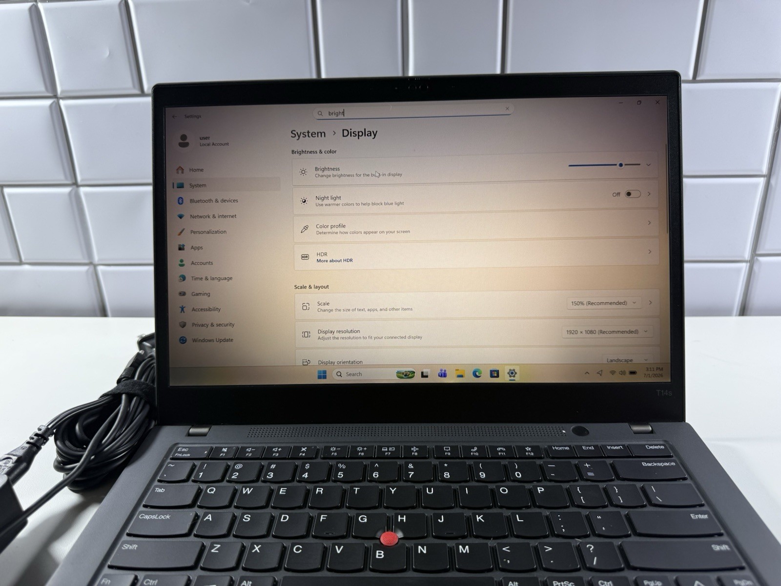 Lenovo ThinkPad T14s Gen 2 i7-1185G7 32GB 14″ FHD 1920×1080 512GB WWAN 4G Touch
