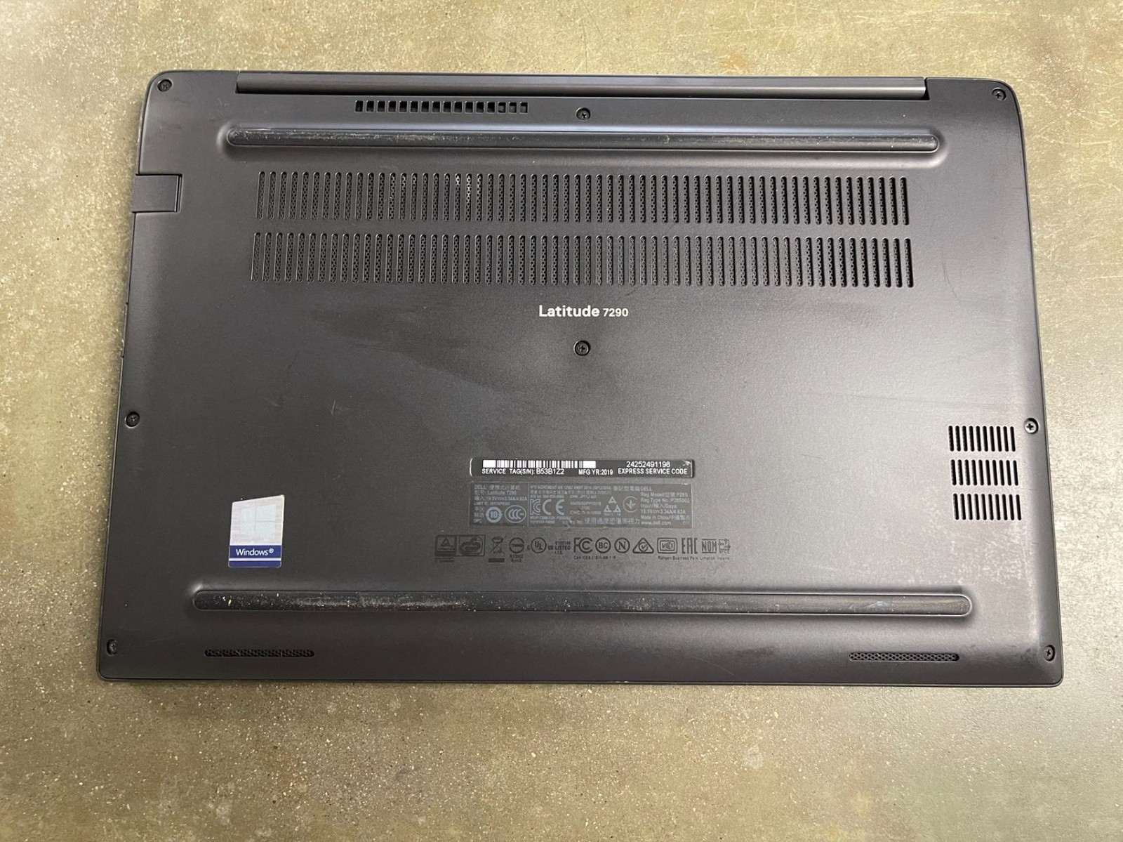 LOTX3 Dell Latitude 7290 12.5″ i5-8350U Laptop MOTHERBOARD SCREEN KEYBOARD