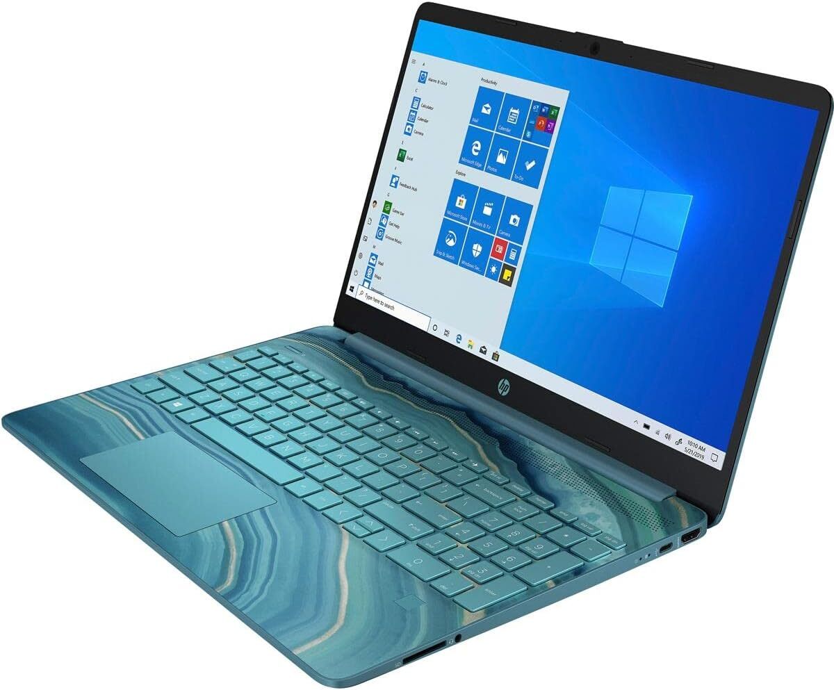 HP 15.6in Laptop 15-dy0029ds Intel Celeron N4120 4GB 128GB SSD W11 Home (Teal)