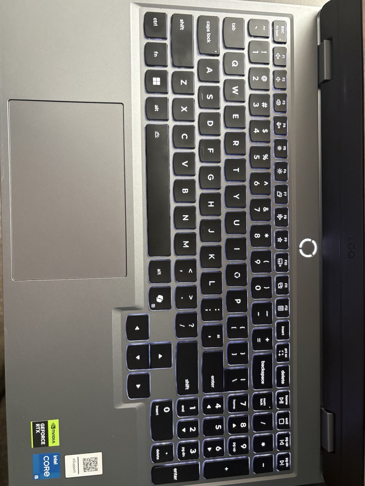 Lenovo LOQ Gaming Laptop Intel Core i5 NVIDIA GeForce RTX Gray