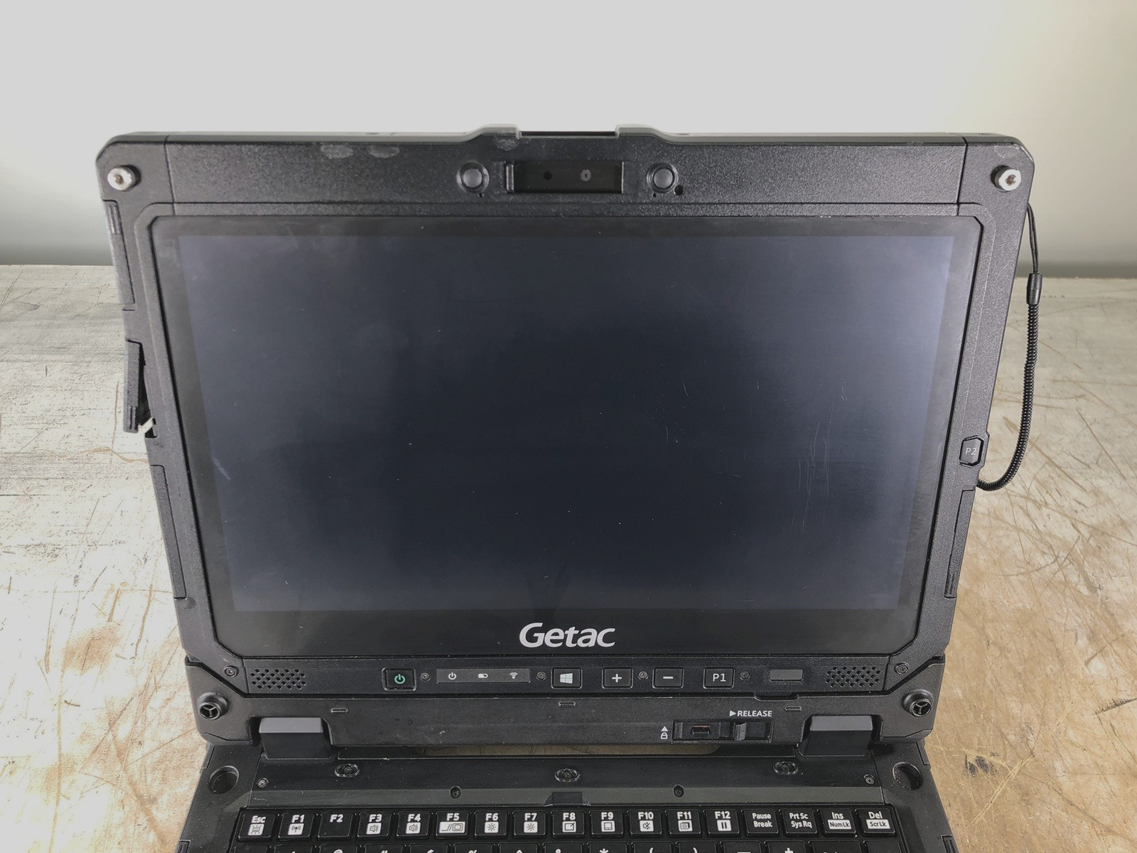 GETAC K120 i5-8250U @ 1.60GHz, 16GB RAM, NO HDD/OS