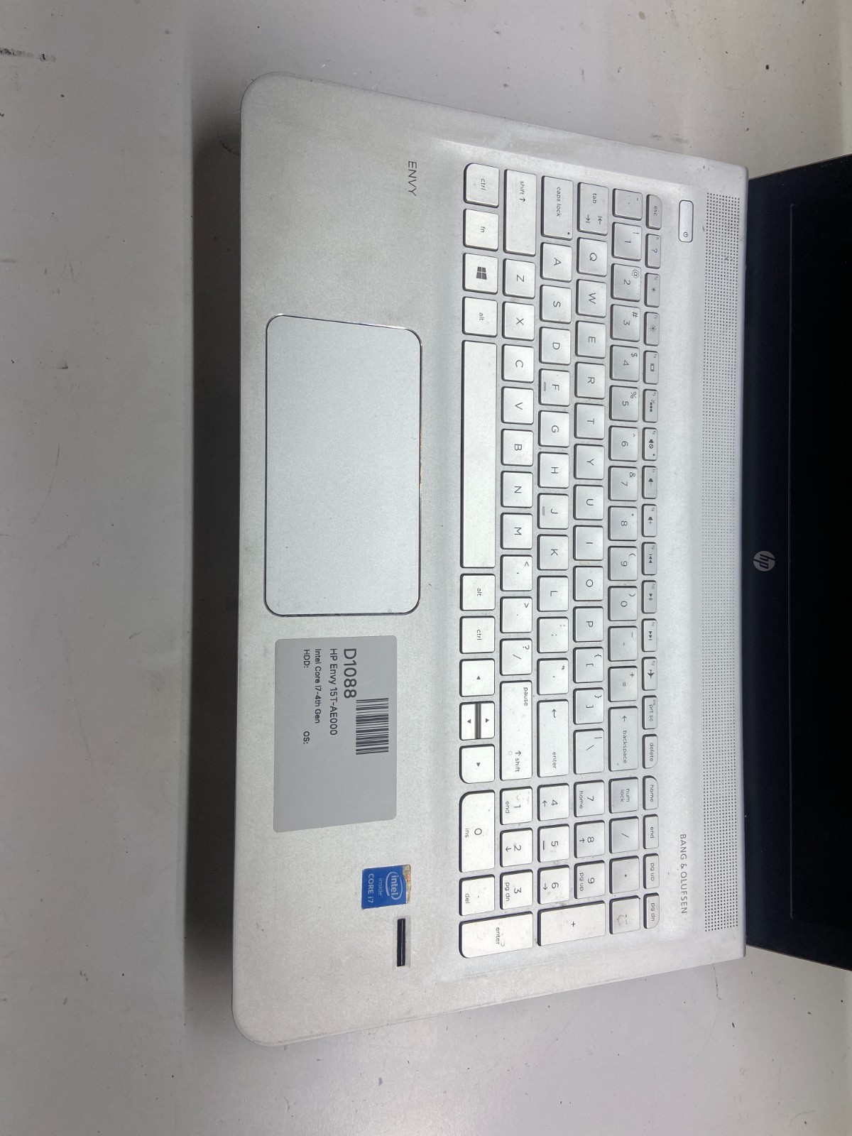 HP Envy 15T-AE000 Intel Core i7 4th Gen. NO RAM NO HDD NO BAT