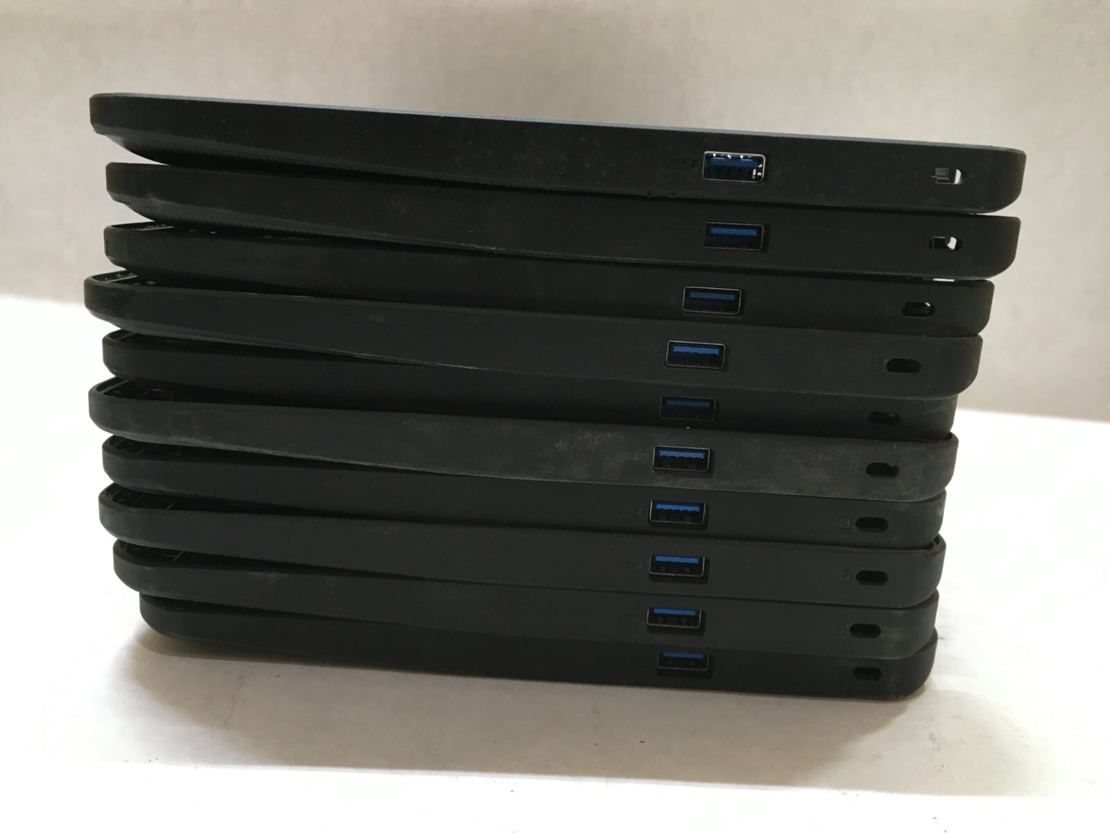 Lot of 10 Acer C731-CBVE Base Panels and Motherboards Only For Parts- FT