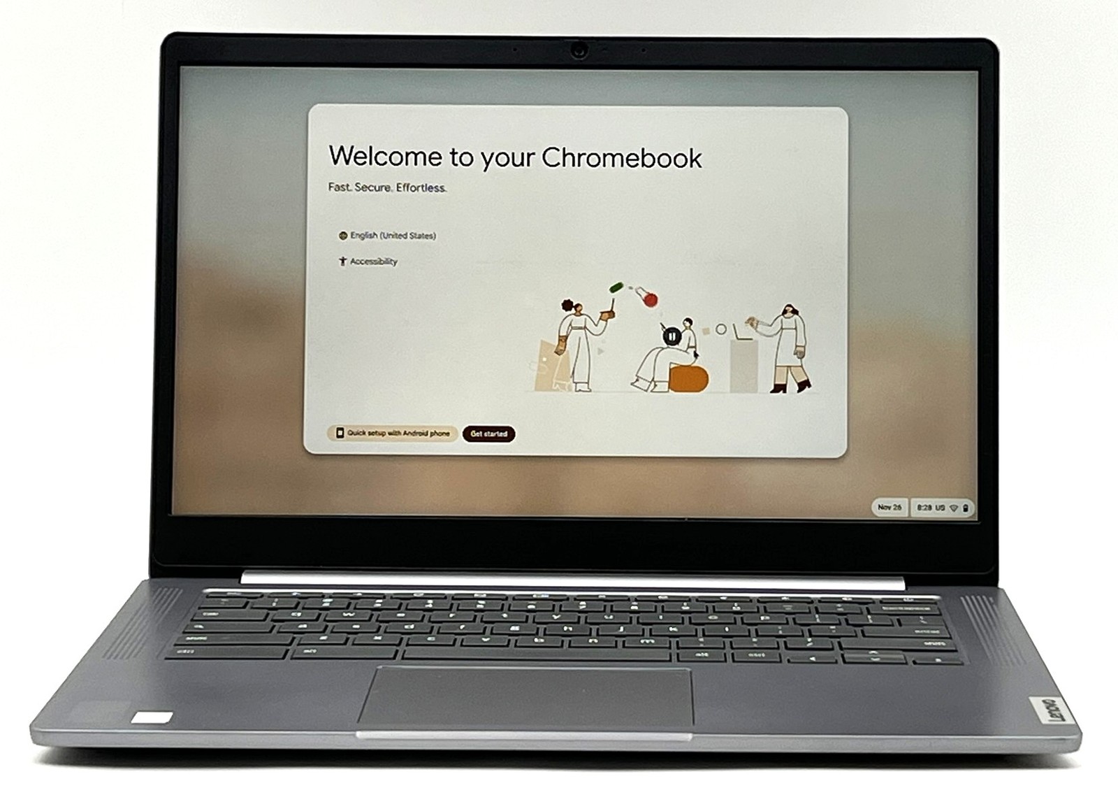 Lenovo Chromebook 3 – 14″ Touch – MediaTek MT8183 – 4GB RAM – 64GB eMMC