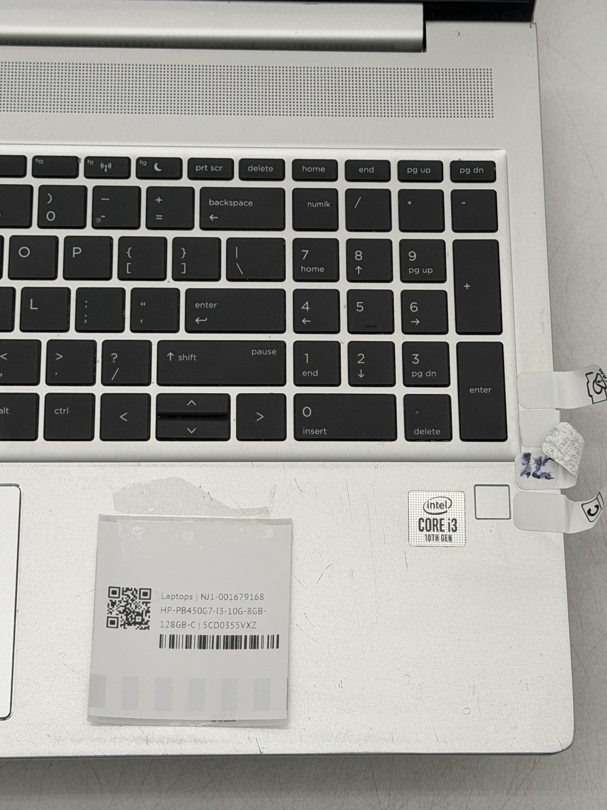 HP ProBook 450 (G7) 15.6″ i3-10110U 8GB 128GB NO OS Read