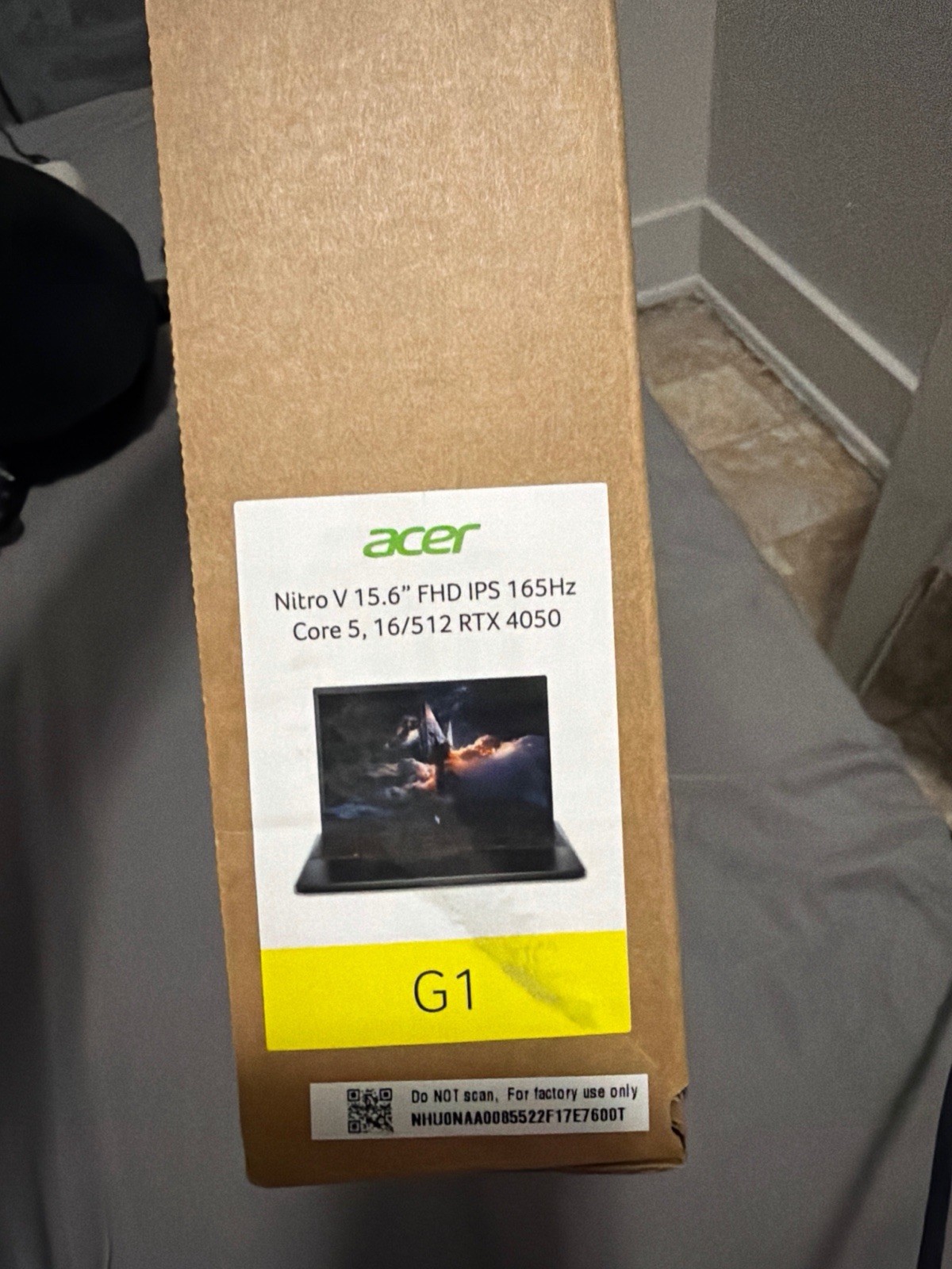 Acer Nitro V 15.6″ FHD 165Hz Core 5 16GB 512GB SSD RTX 4050 Win 11