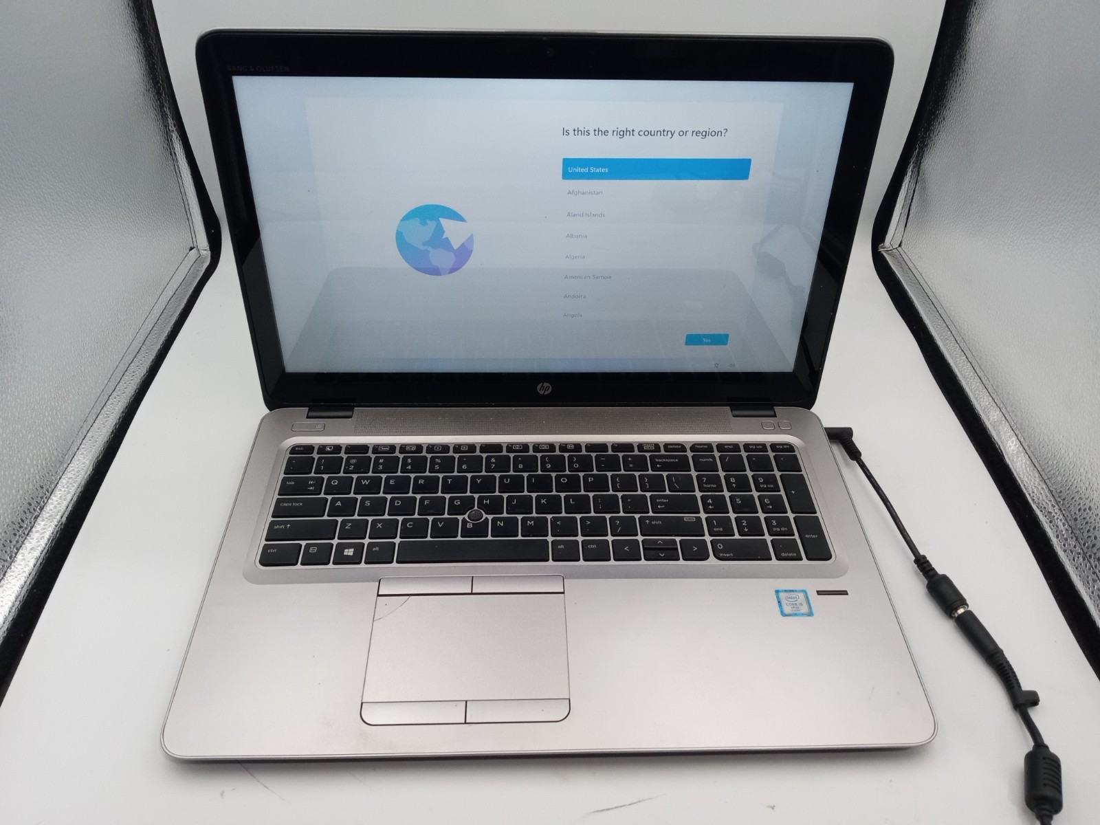HP EliteBook 850 G3 15″ Touchscreen i5 8GB 128GB Win11 -NO BATTERY -READ -RR