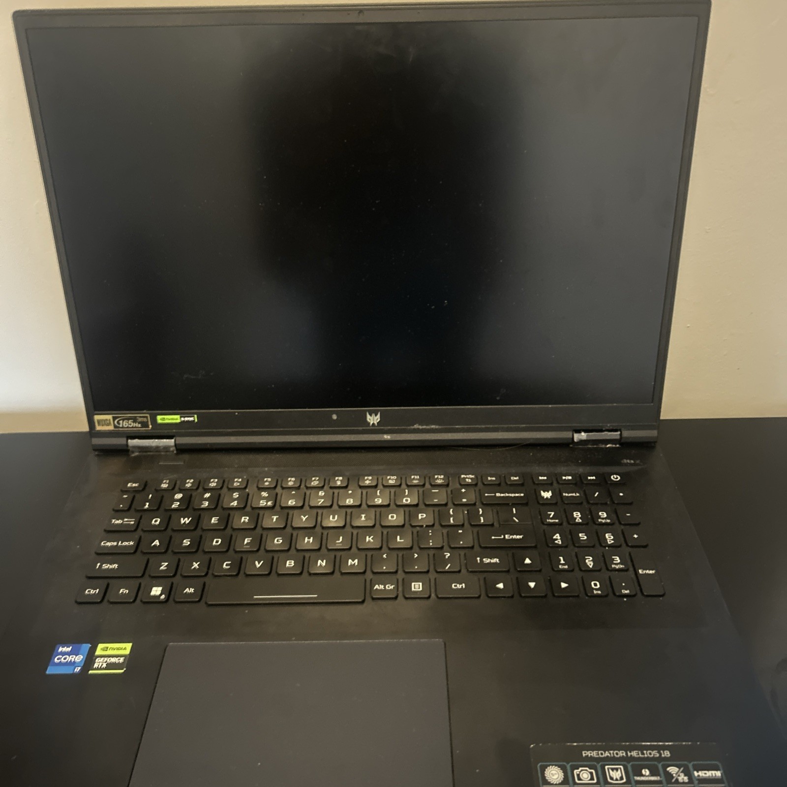 Acer Predator Helios 18 i7-13700HX 2.1GHz 16GB RAM 1TB SSD GeForce RTX 4060