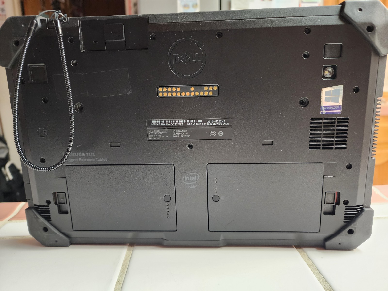Dell Latitude 7212 Rugged Extreme Tablet i7-8650U 16GB RAM 512GB SSD