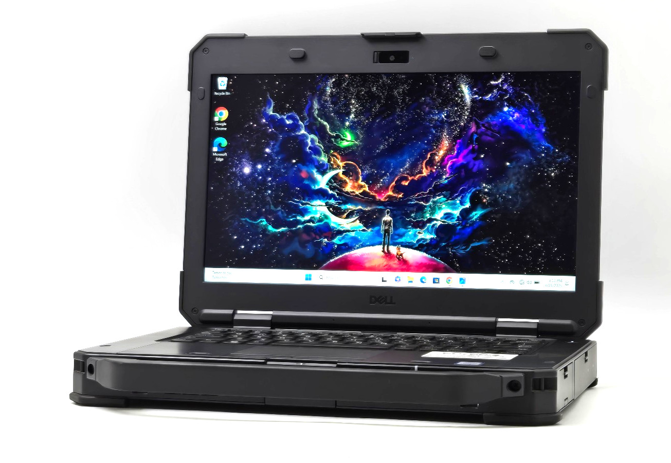 Dell Latitude 5424 Rugged Laptop Intel i5-8th Gen 16GB RAM 256GB SSD Win 11 Pro.