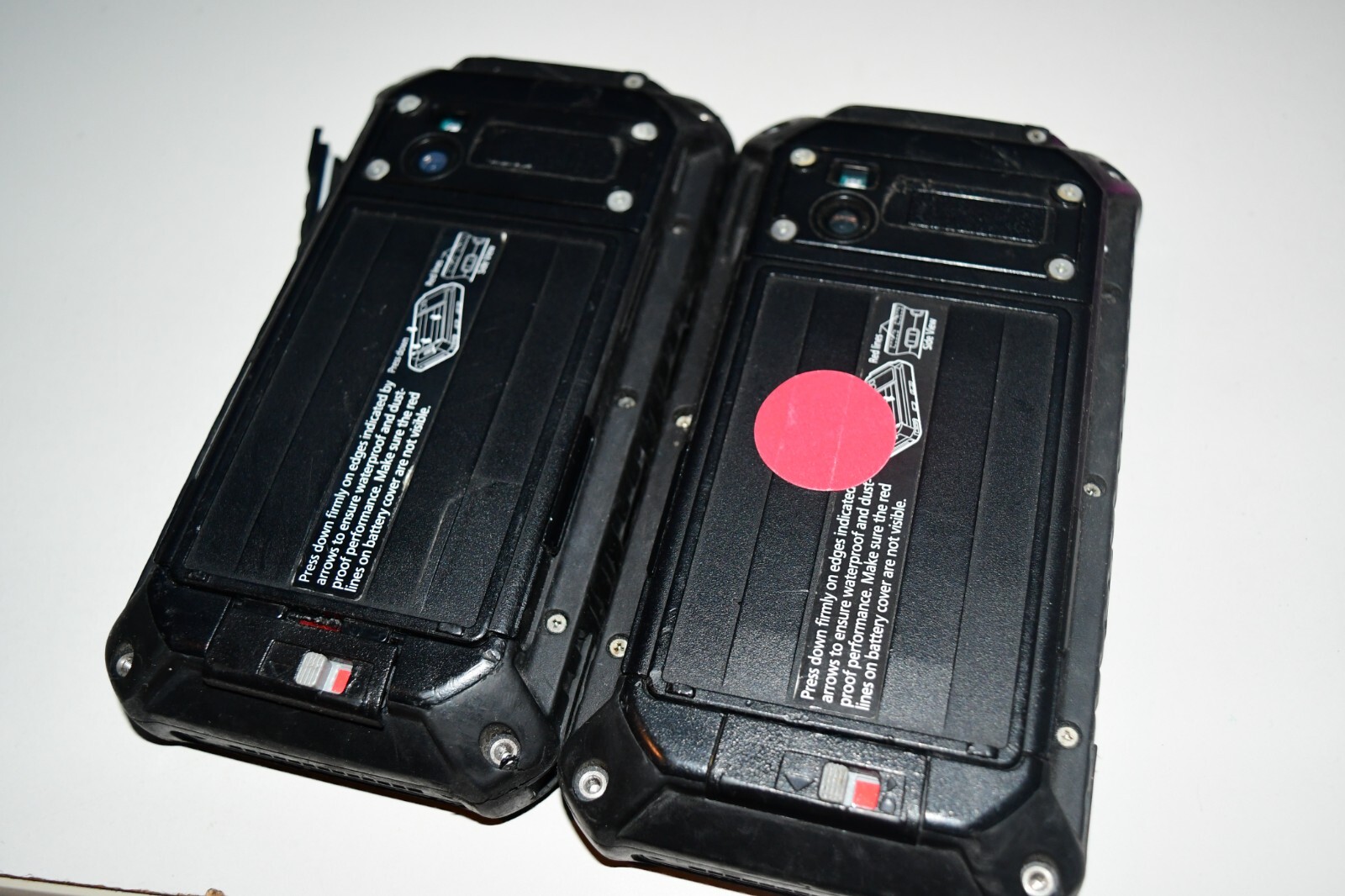 Lot 2 Panasonic ToughPad FZ-X1 Tablets Broken For Parts/Bits/Pieces AS IS W5A3