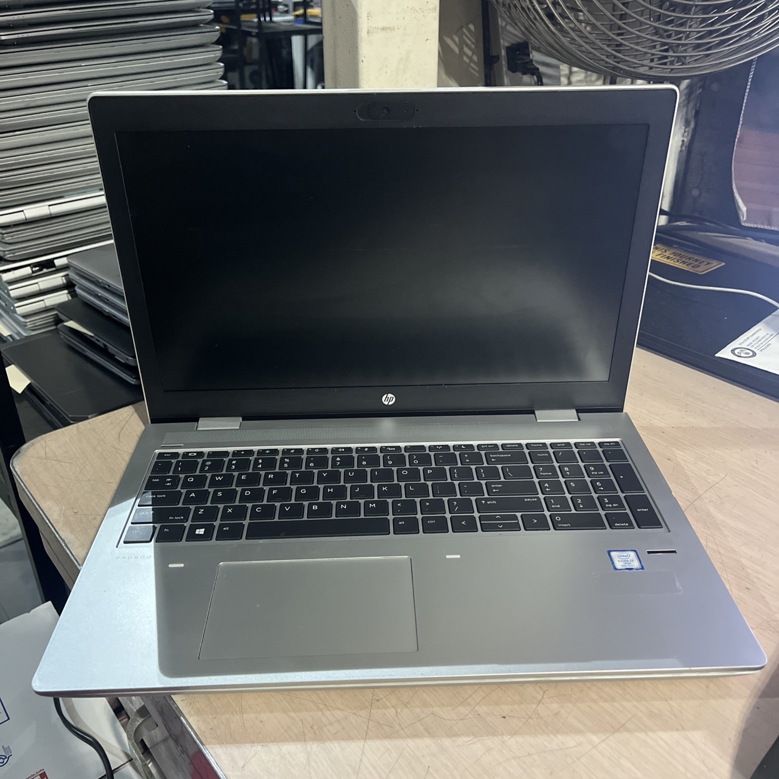HP PROBOOK 650 G4 INTEL CORE I7-8650U 1.90GHZ 16GB RAM NO HD ,