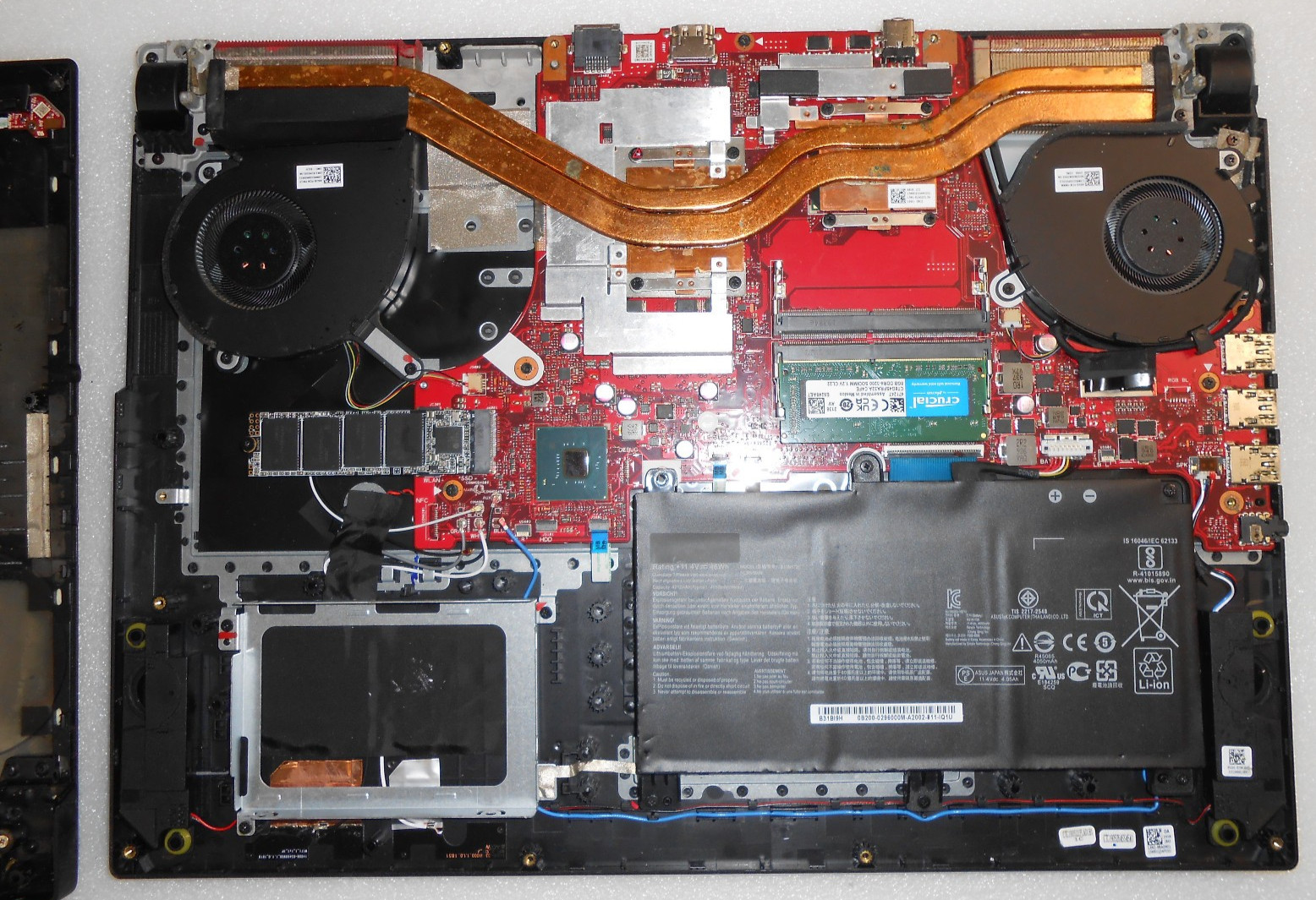 ASUS ROG Strix Dead, For Parts/Repair GL731GT-EB76