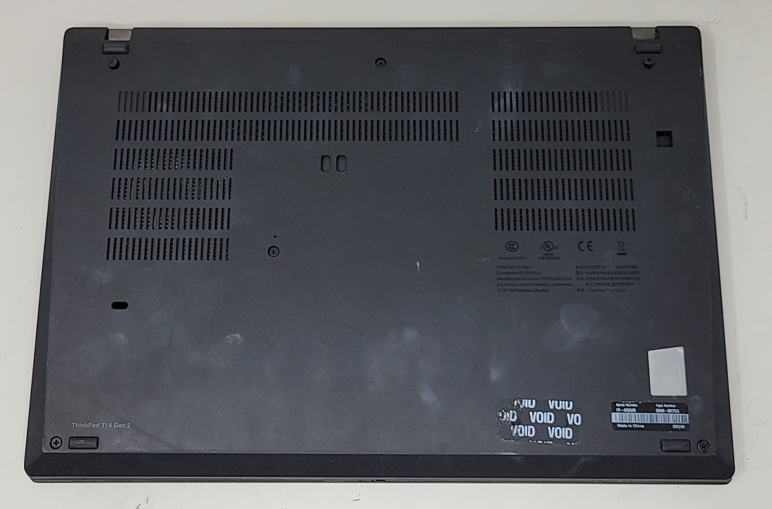 LENOVO ThinkPad T14 Gen 2 PC Laptop Intel Core i5-1135G7 8GB SEE NOTES