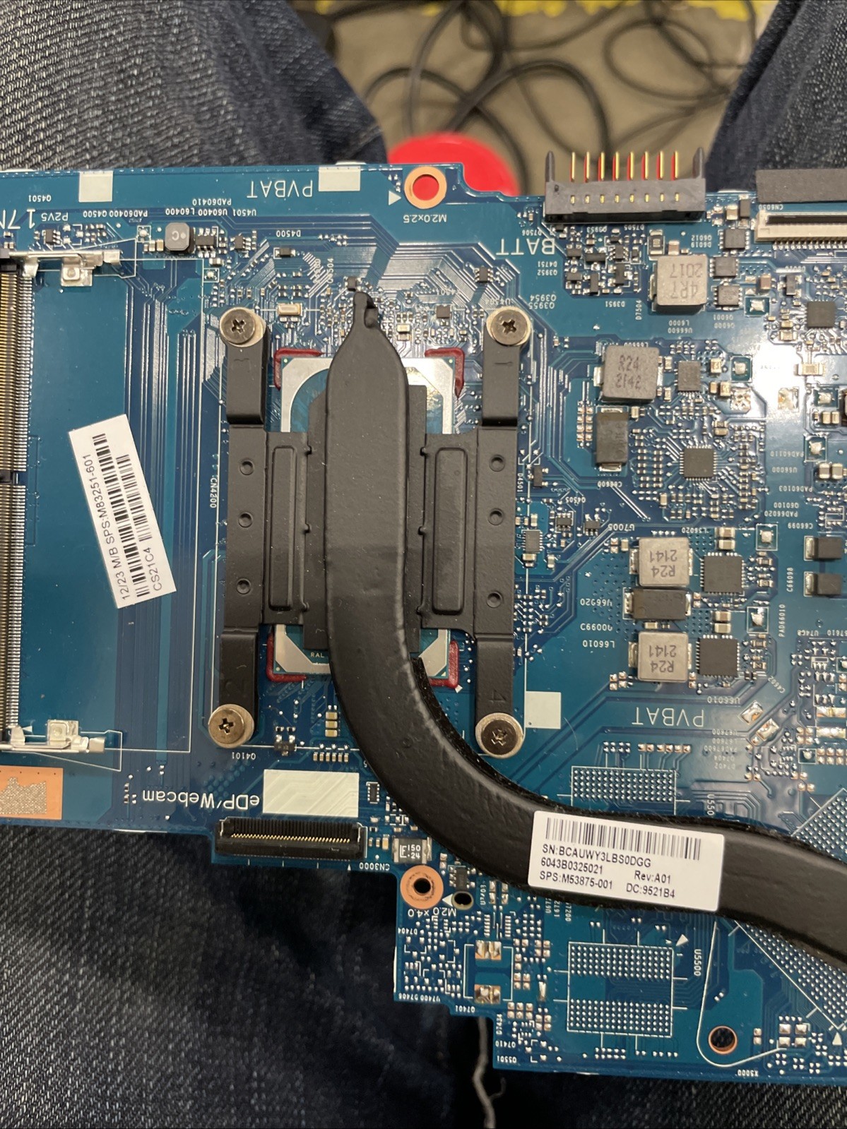 HP 17-CN1053CL 17.3” Motherboard