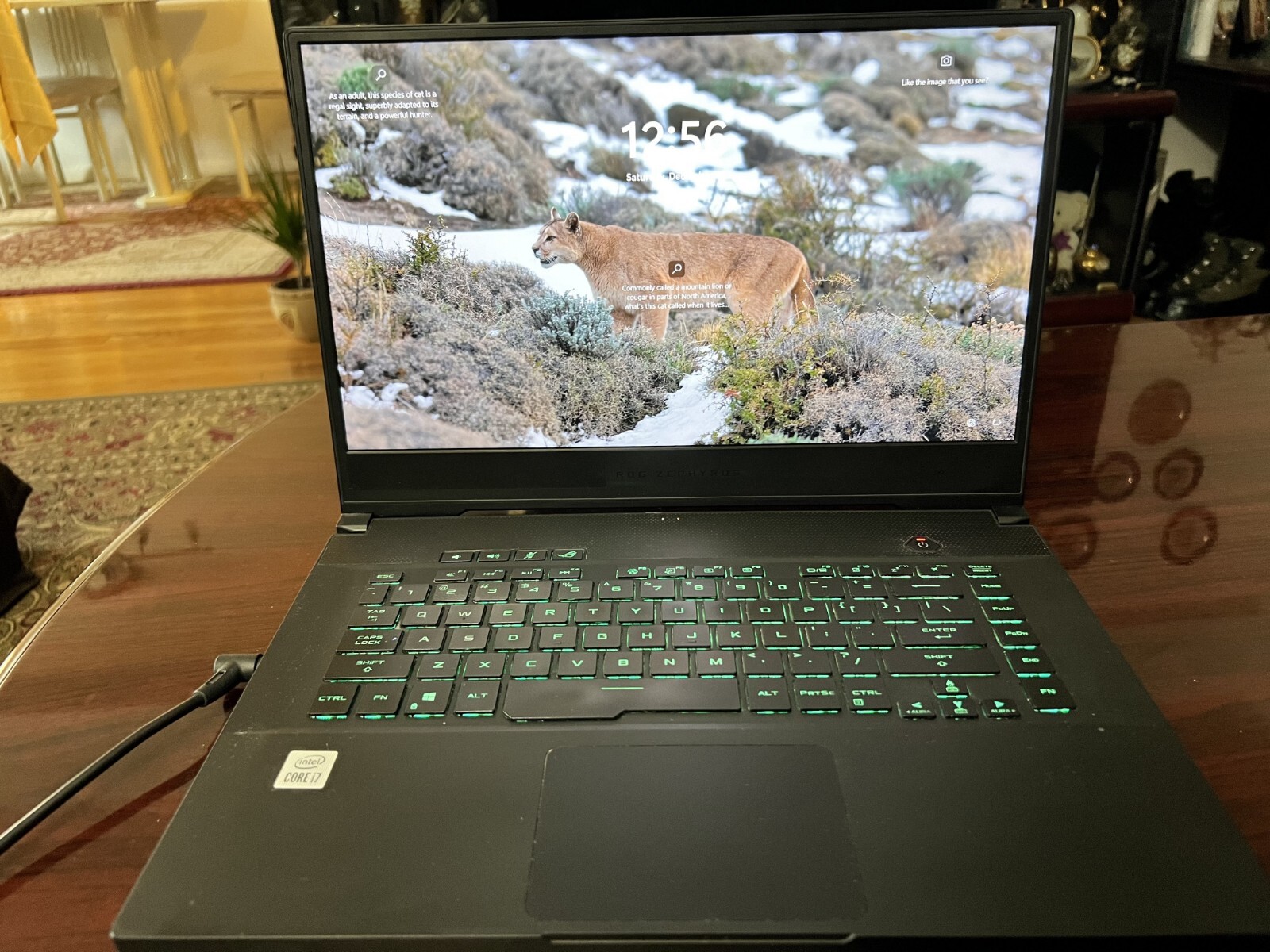 ASUS – Rog Zephyrus M15 15.6″ 4k Ultra HD Gaming Laptop GU502LV-BI7N8 – Prism…