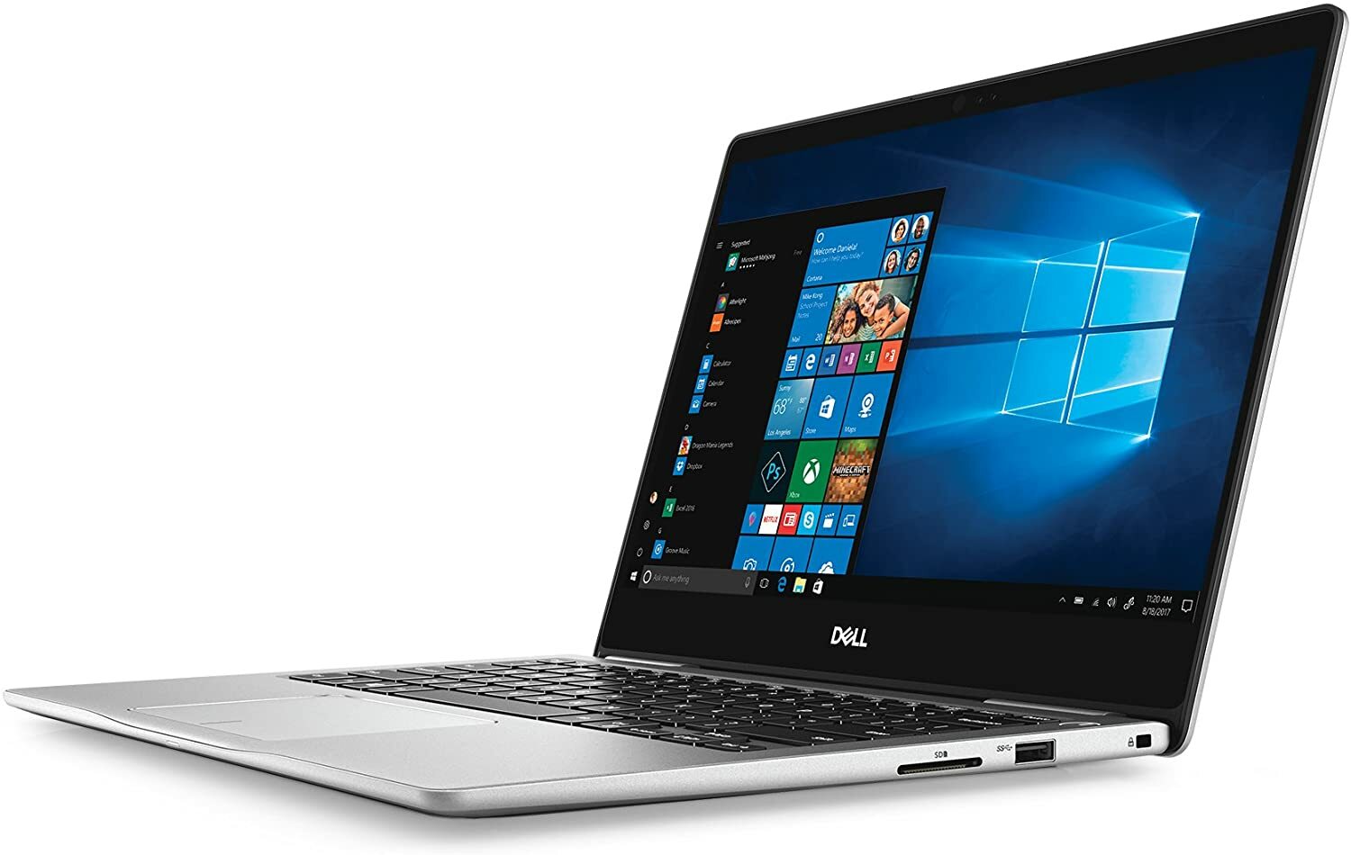 Dell Inspiron 7380 13.3″ FHD 2-in-1 Laptop, i5-8265U 8G,512SSD, Backlit Keyboard
