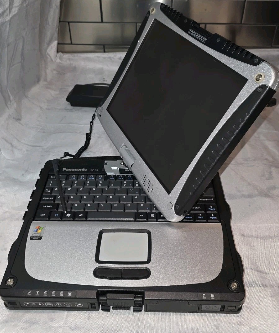 Panasonic Toughbook CF-19 MK1 Rugged Laptop 2gb 80gb WinXP with Stylus
